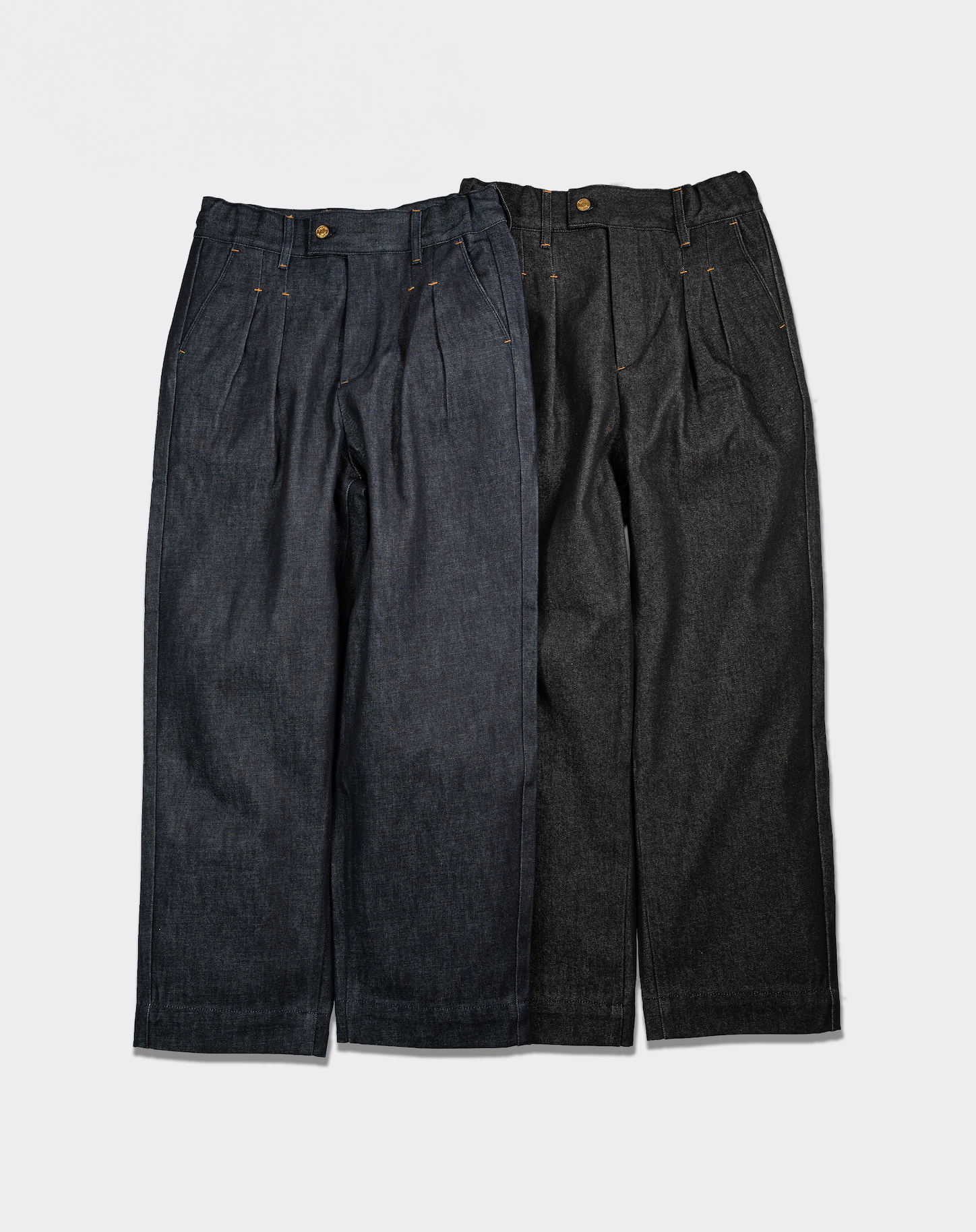 プレミアムツータックジーンズ B5121