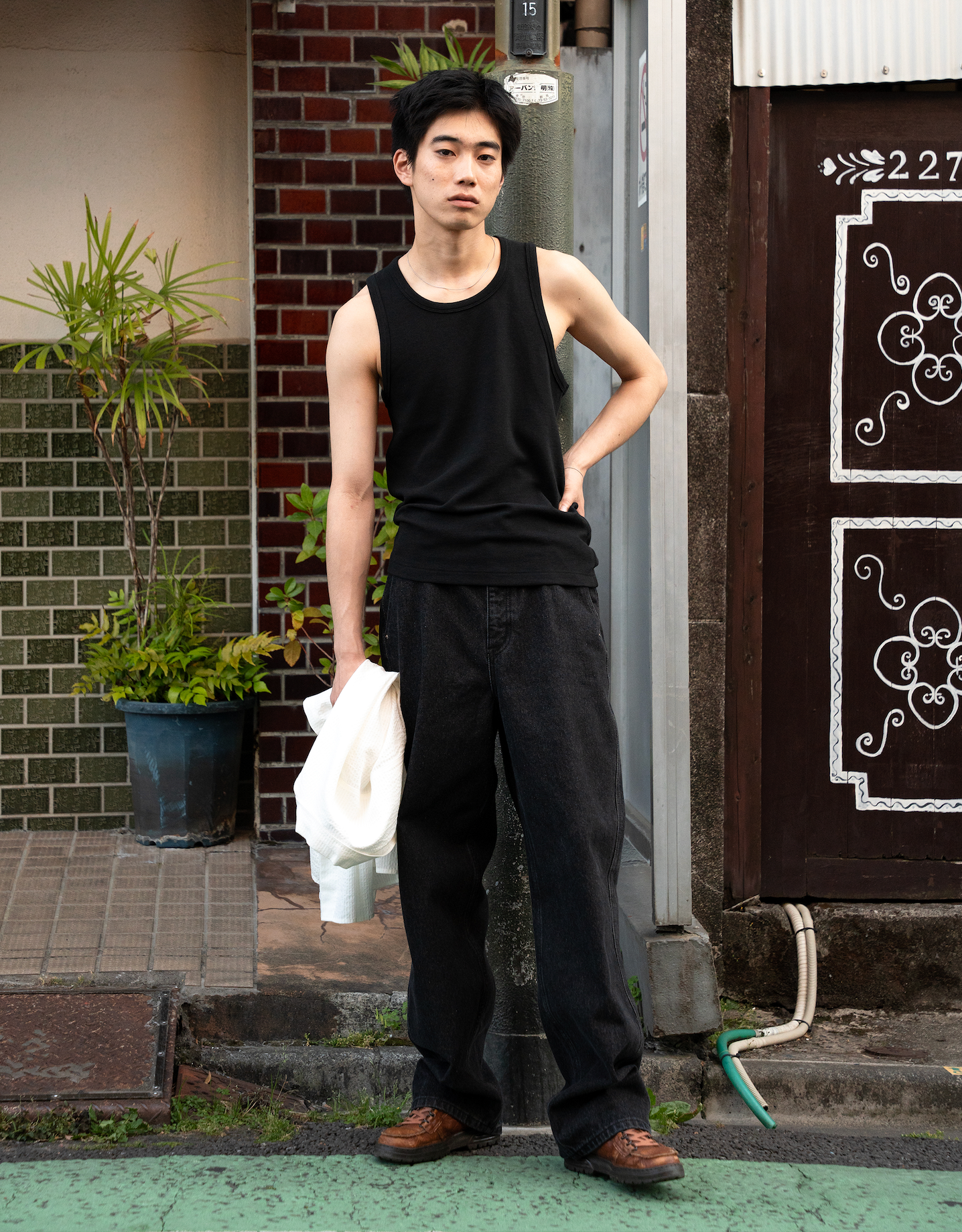 181cm Lサイズ着用