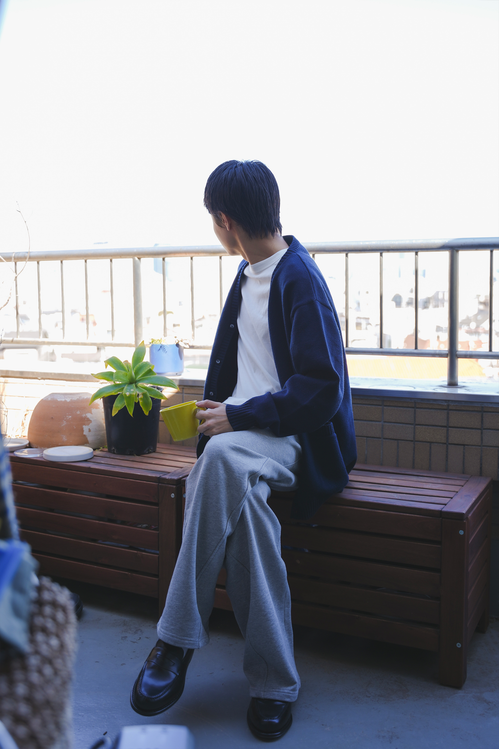 【1周内发货】BLUETOWN RELAX开衫 B4009