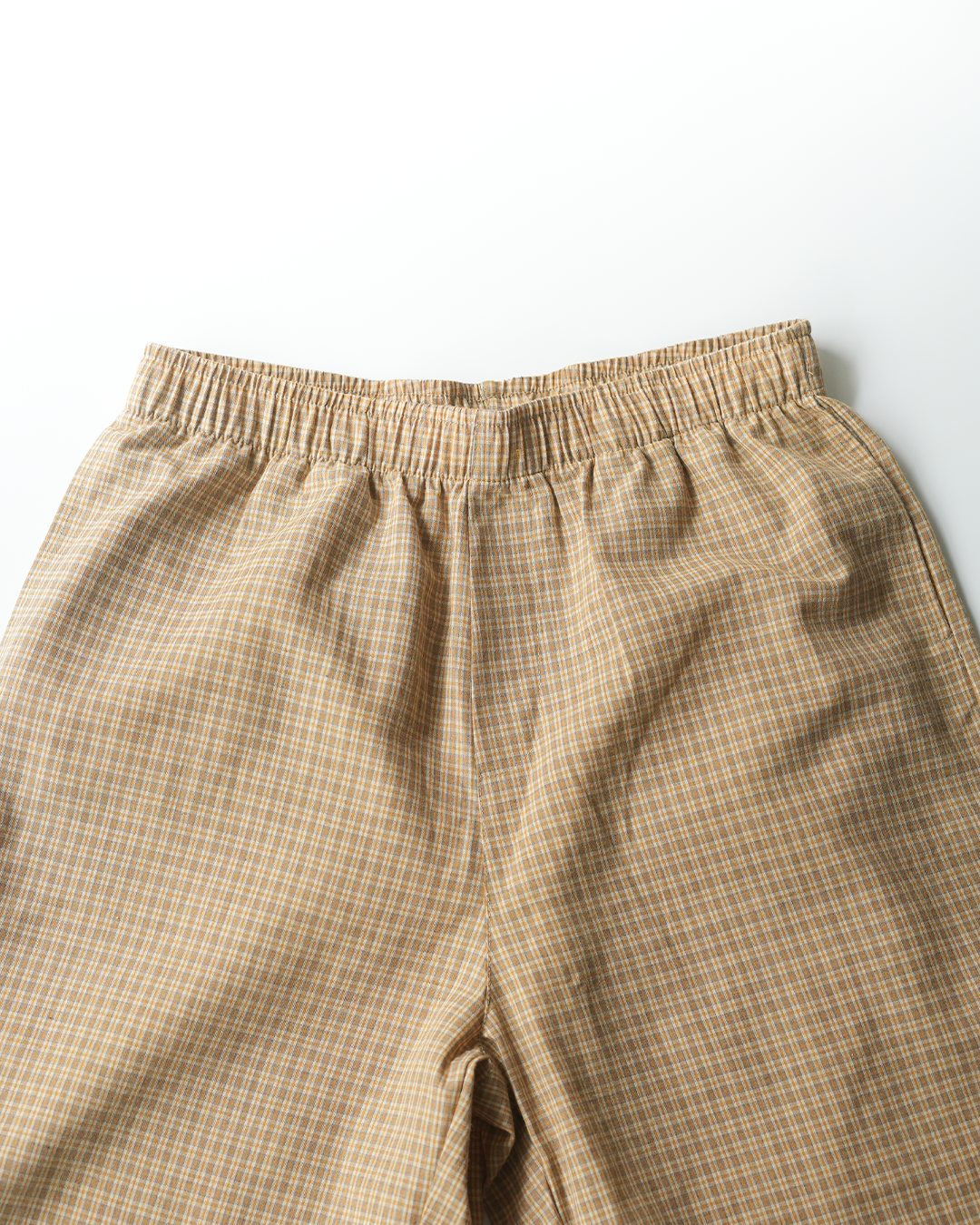 チェックハーフパンツ B5049