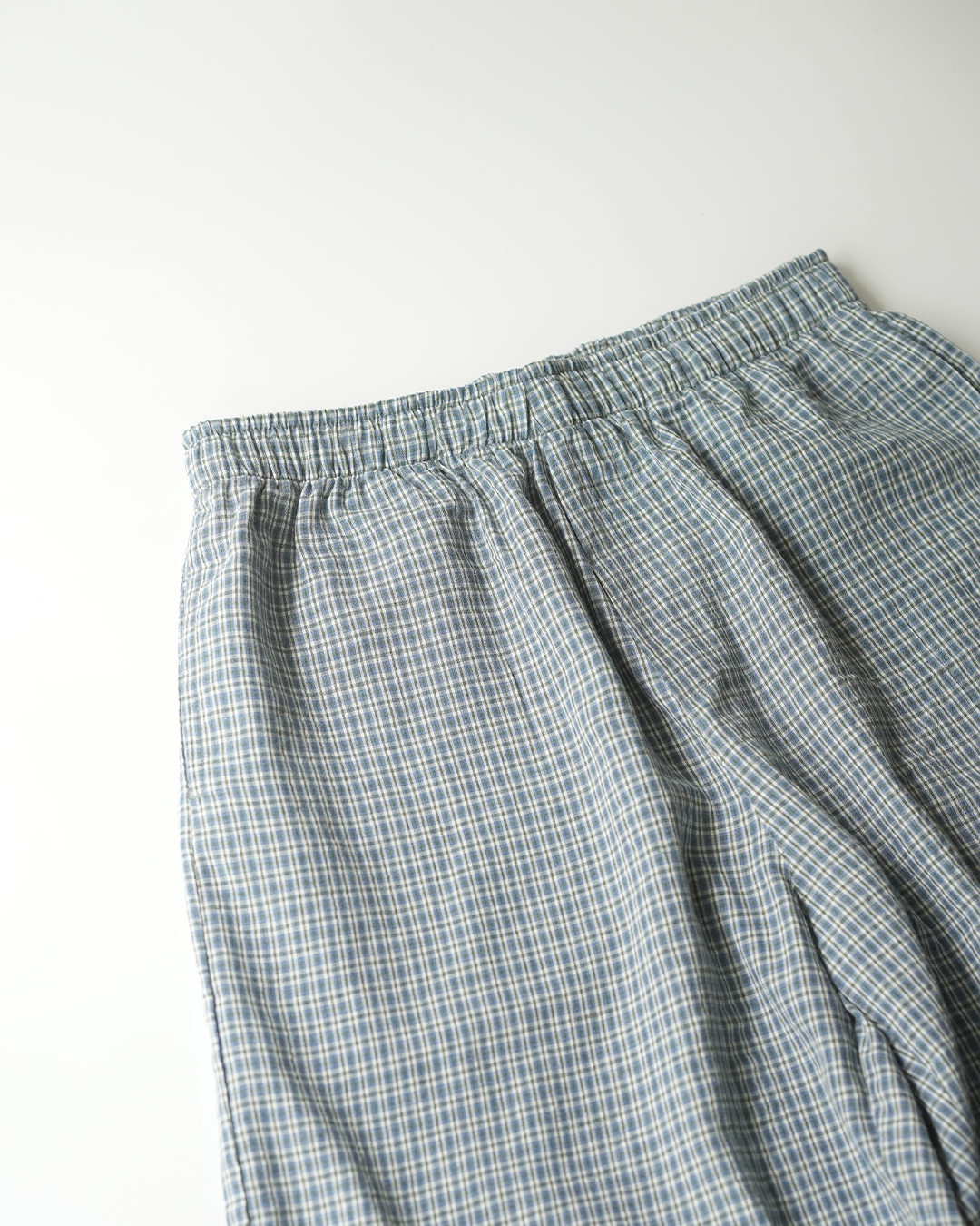 チェックハーフパンツ B5049