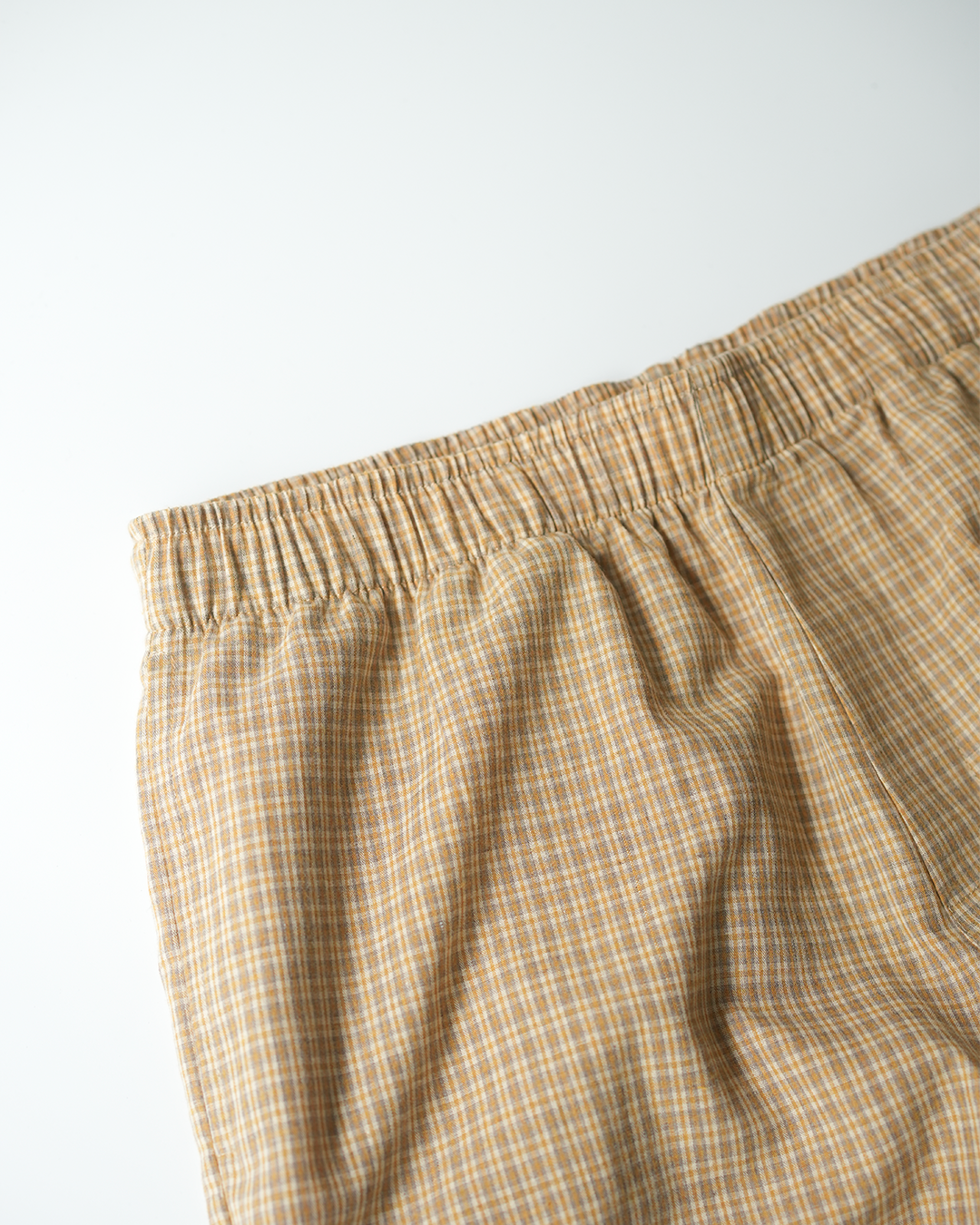 チェックハーフパンツ B5049