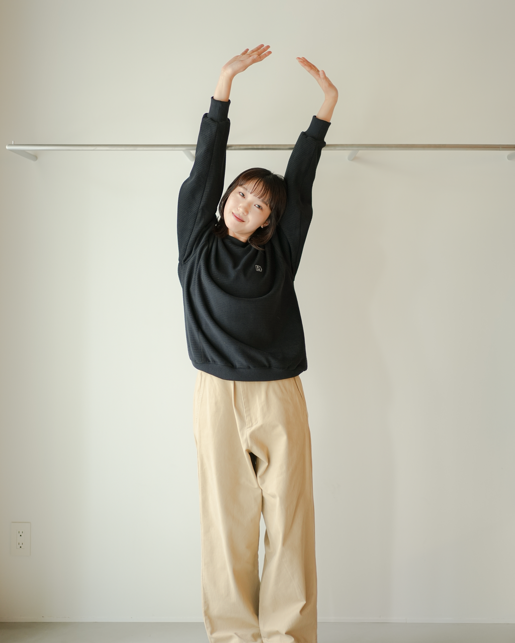 女性モデル165cm Sサイズ着用