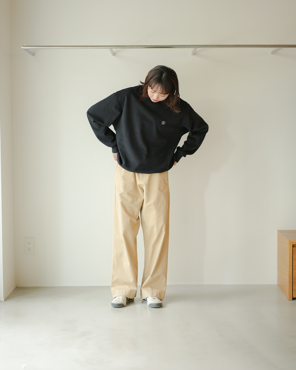女性モデル165cm Sサイズ着用