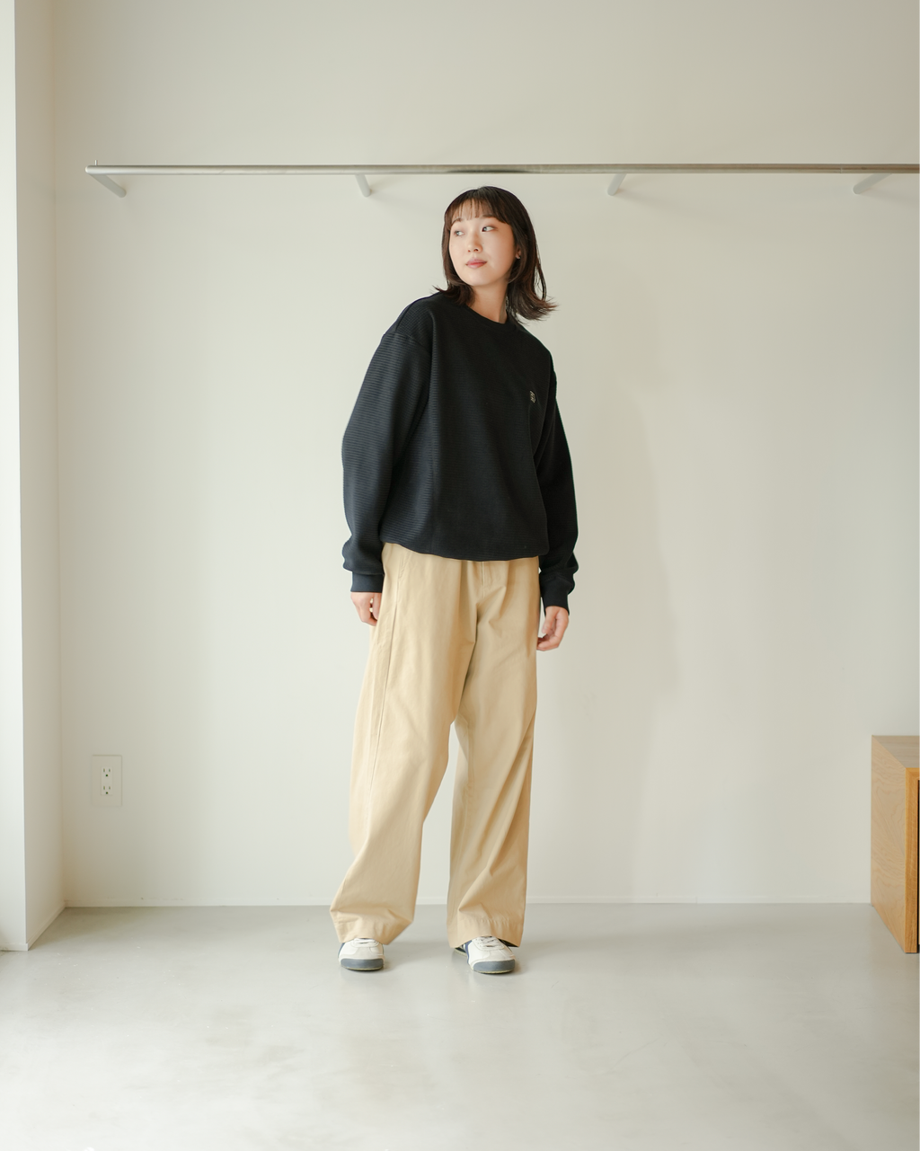 女性モデル165cm Sサイズ着用