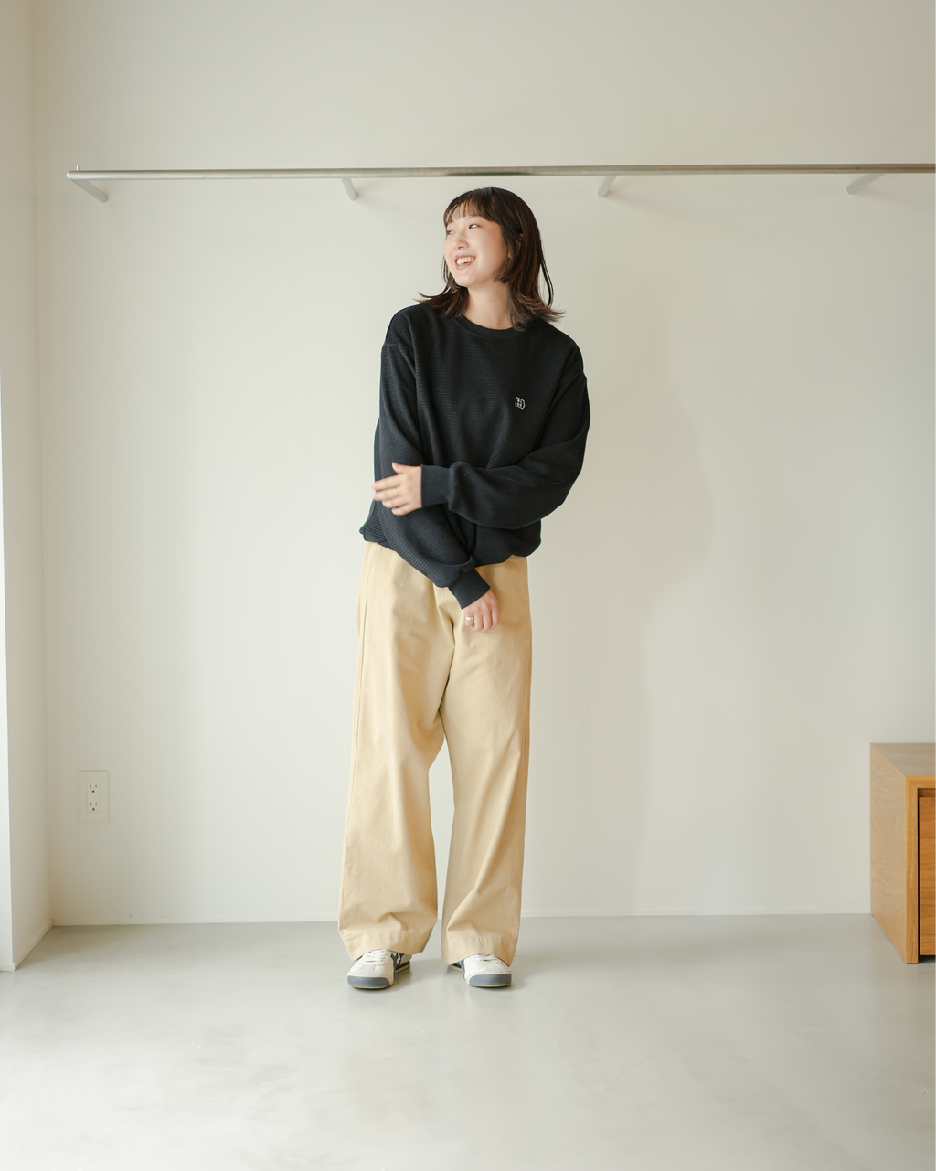 女性モデル165cm Sサイズ着用