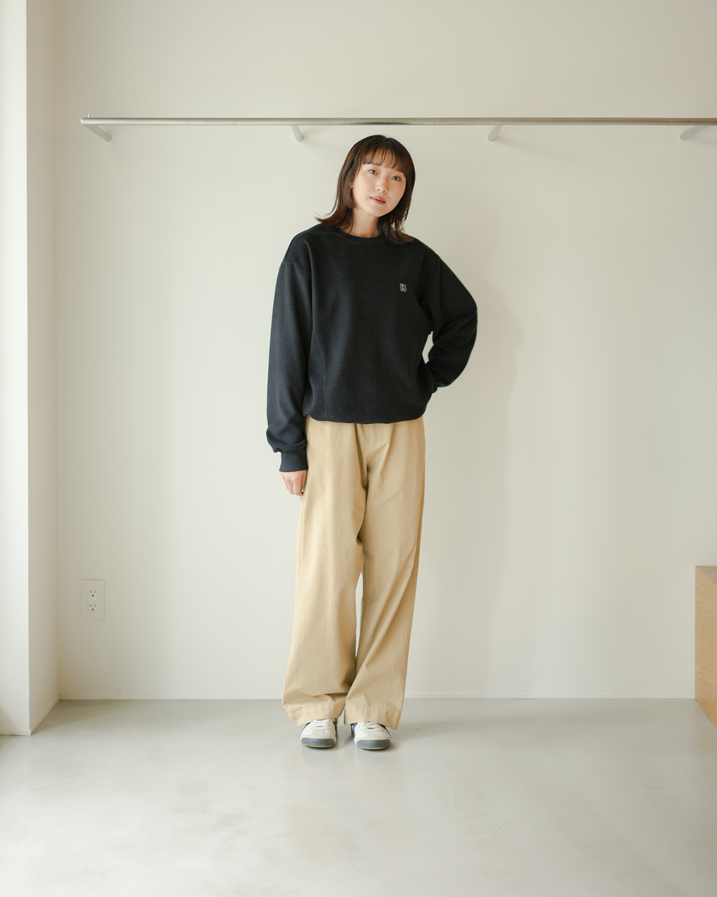 女性モデル165cm Sサイズ着用