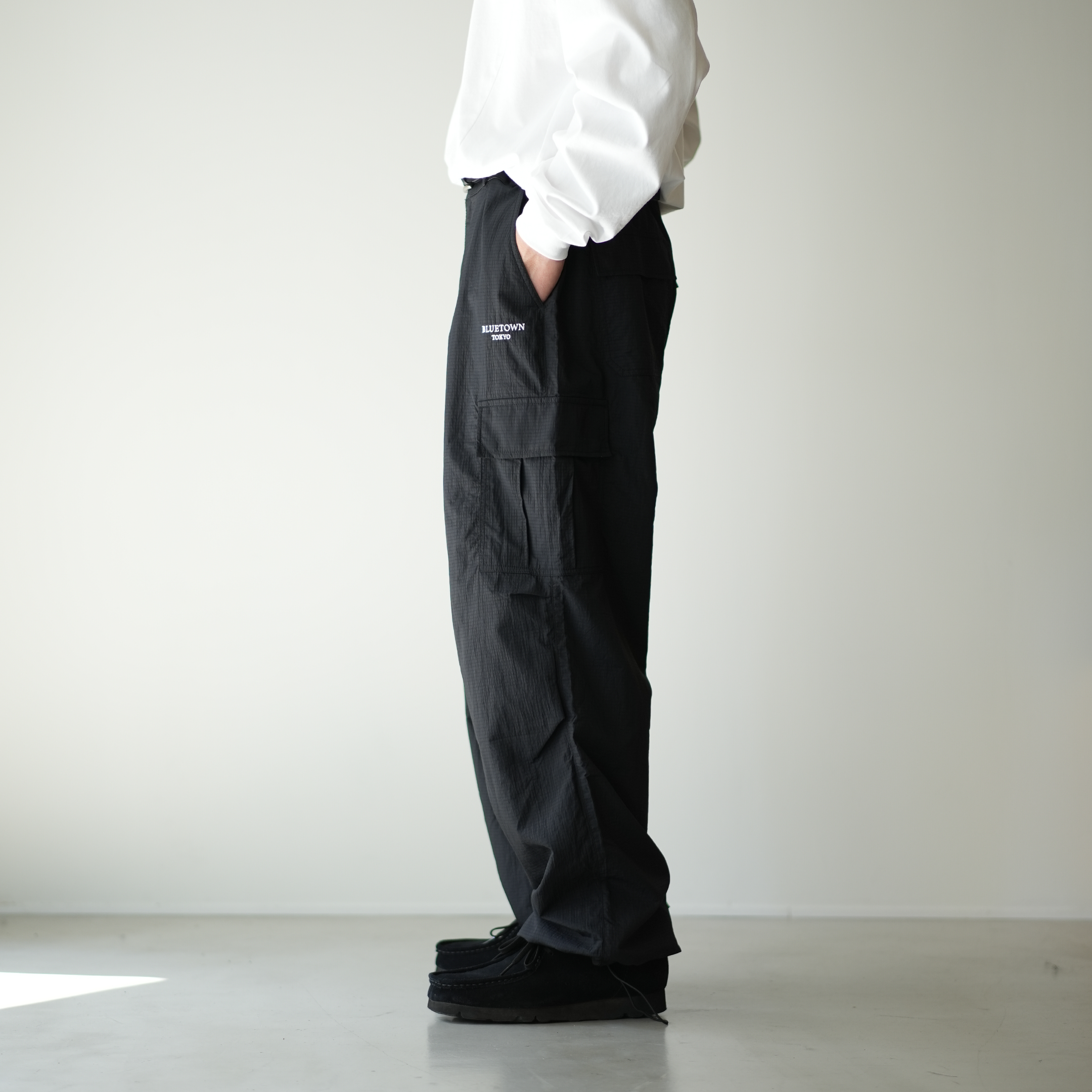 Pocket Contour Pants B4003