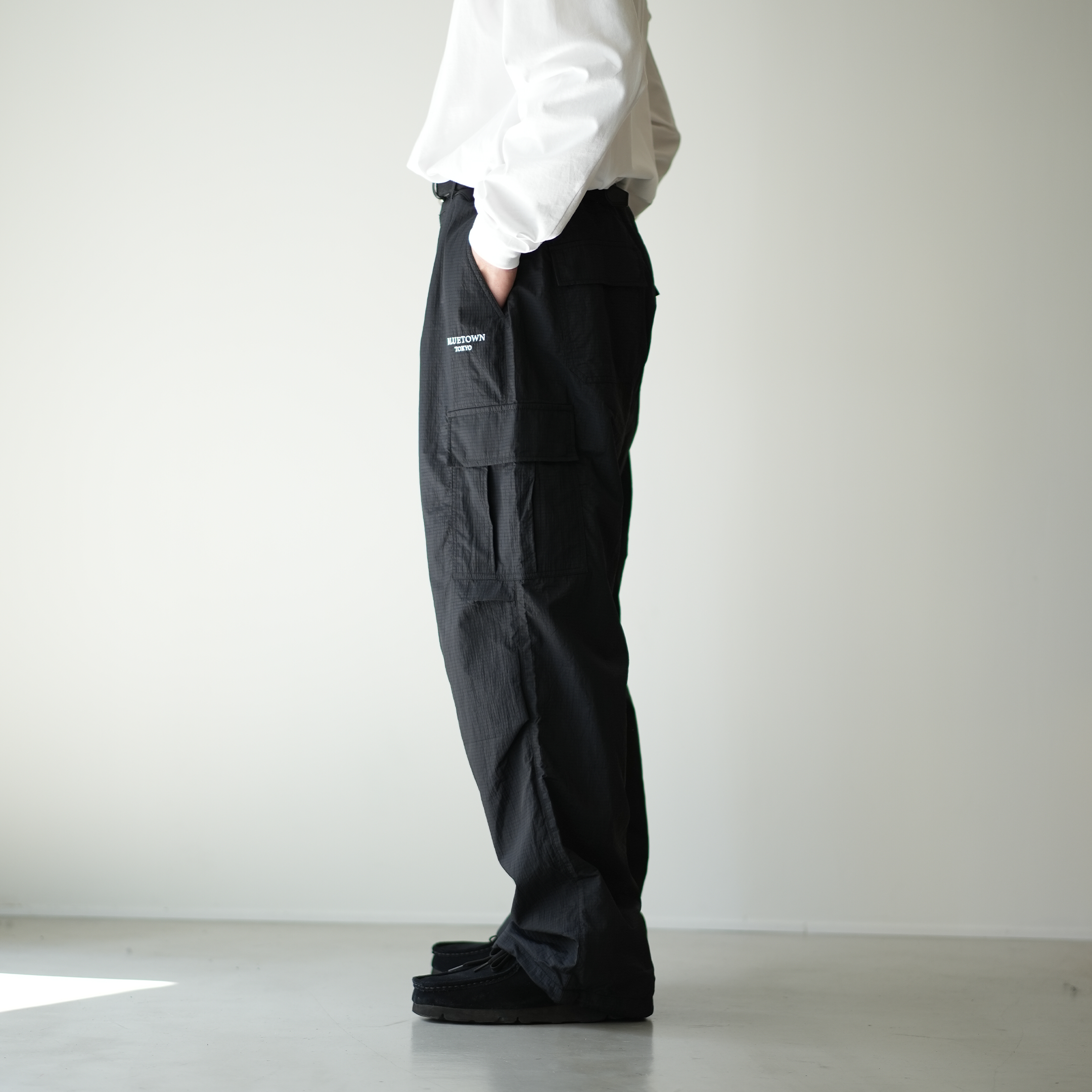 Pocket Contour Pants B4003