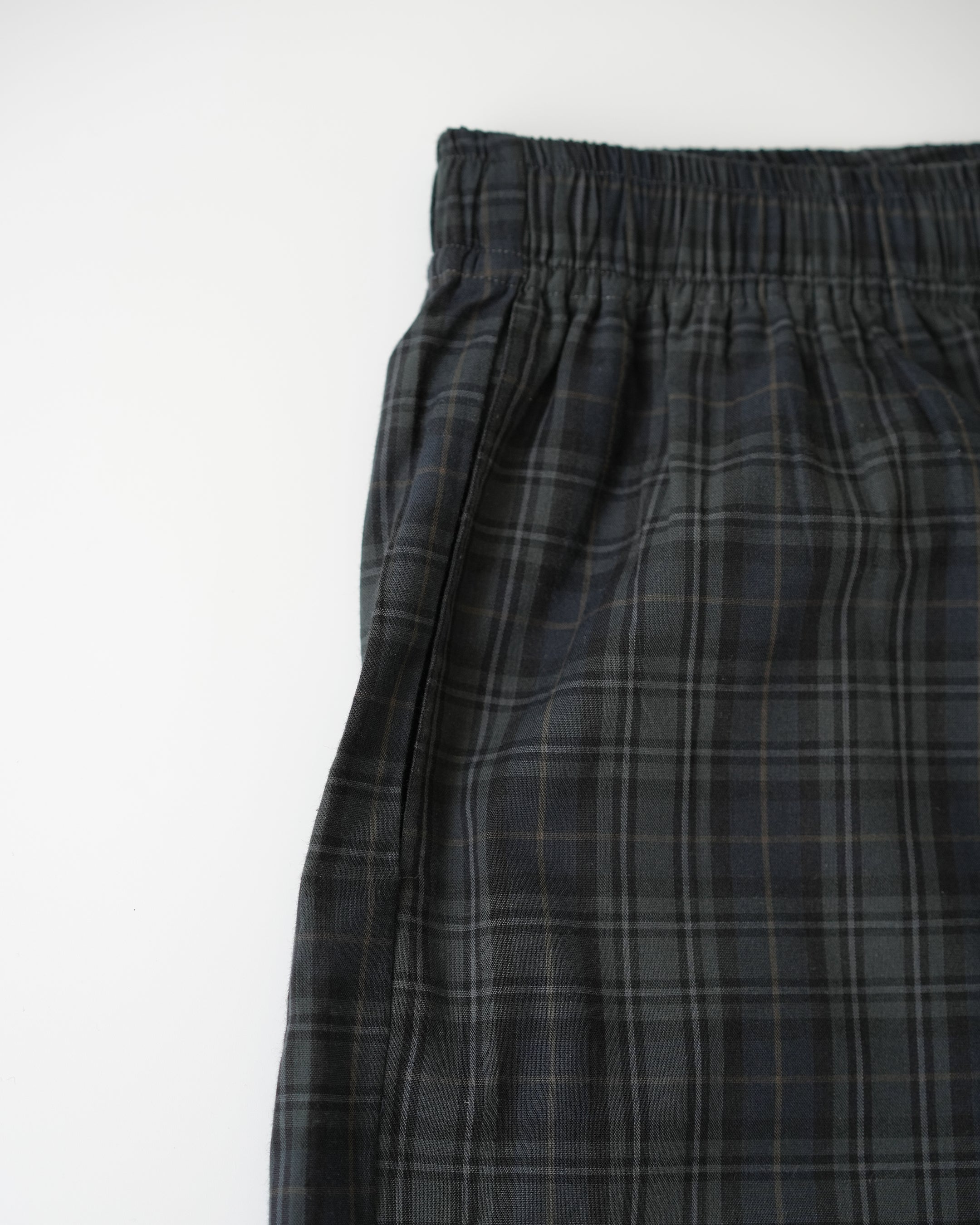 チェックハーフパンツ B5073