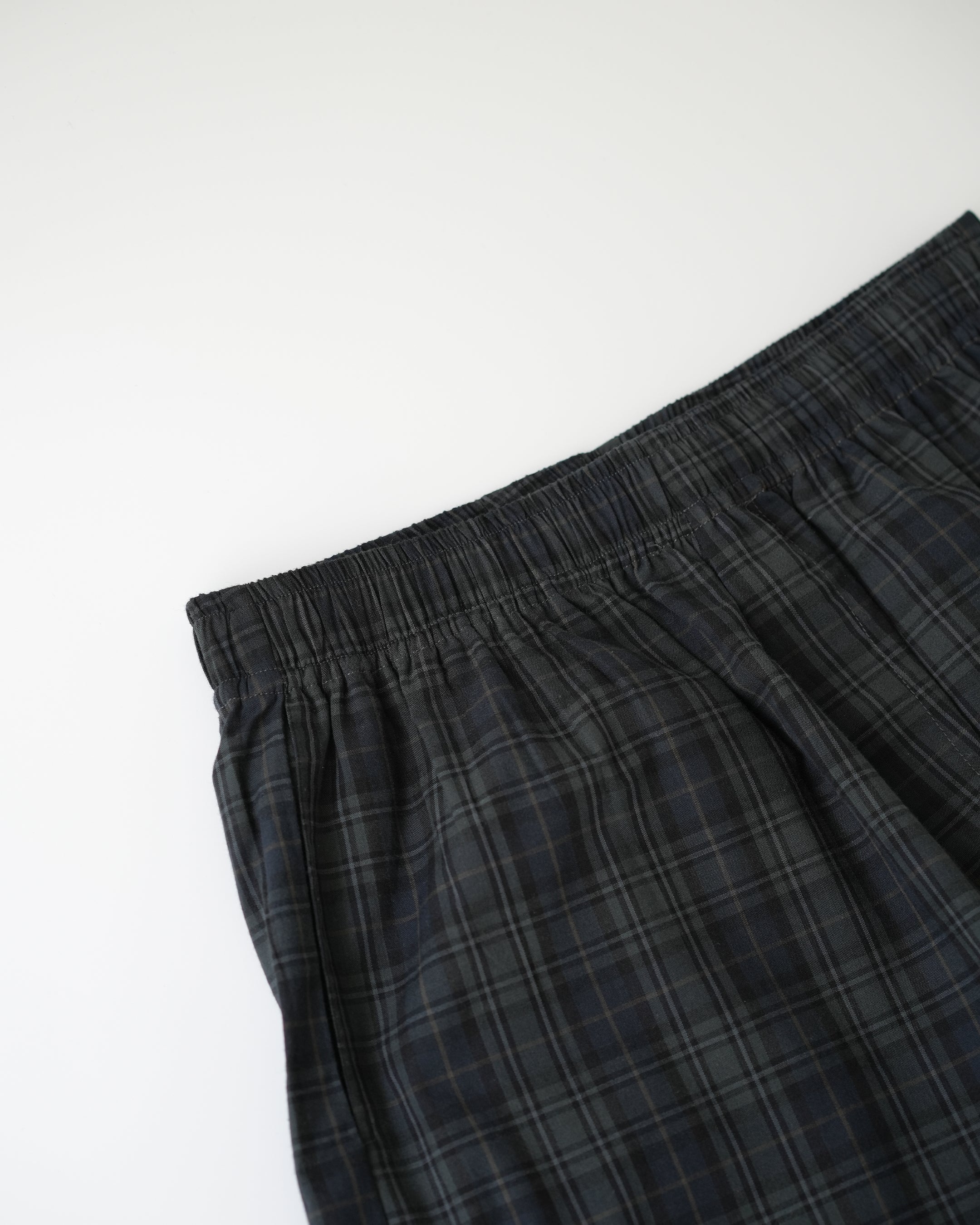 チェックハーフパンツ B5073