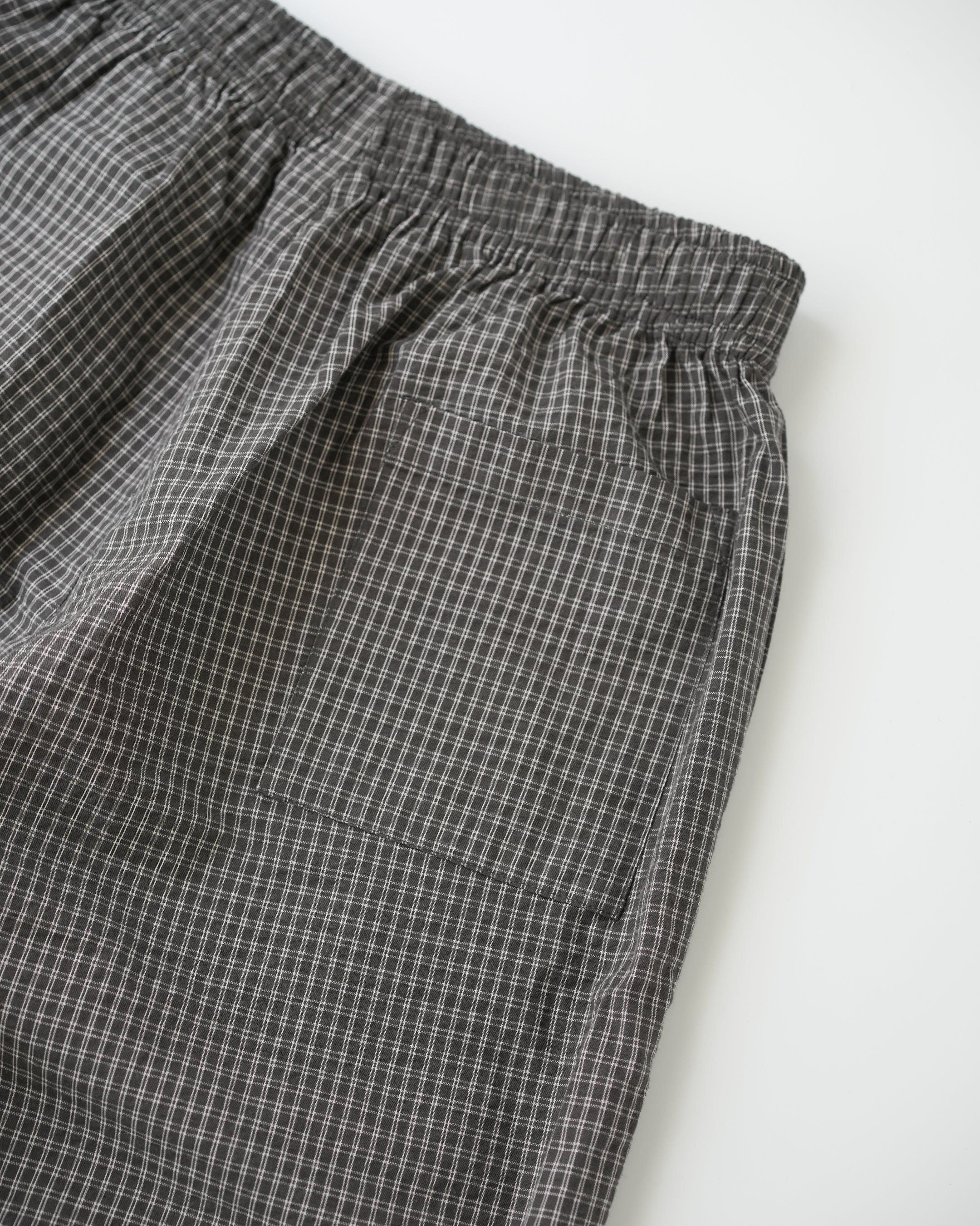 チェックハーフパンツ B5074