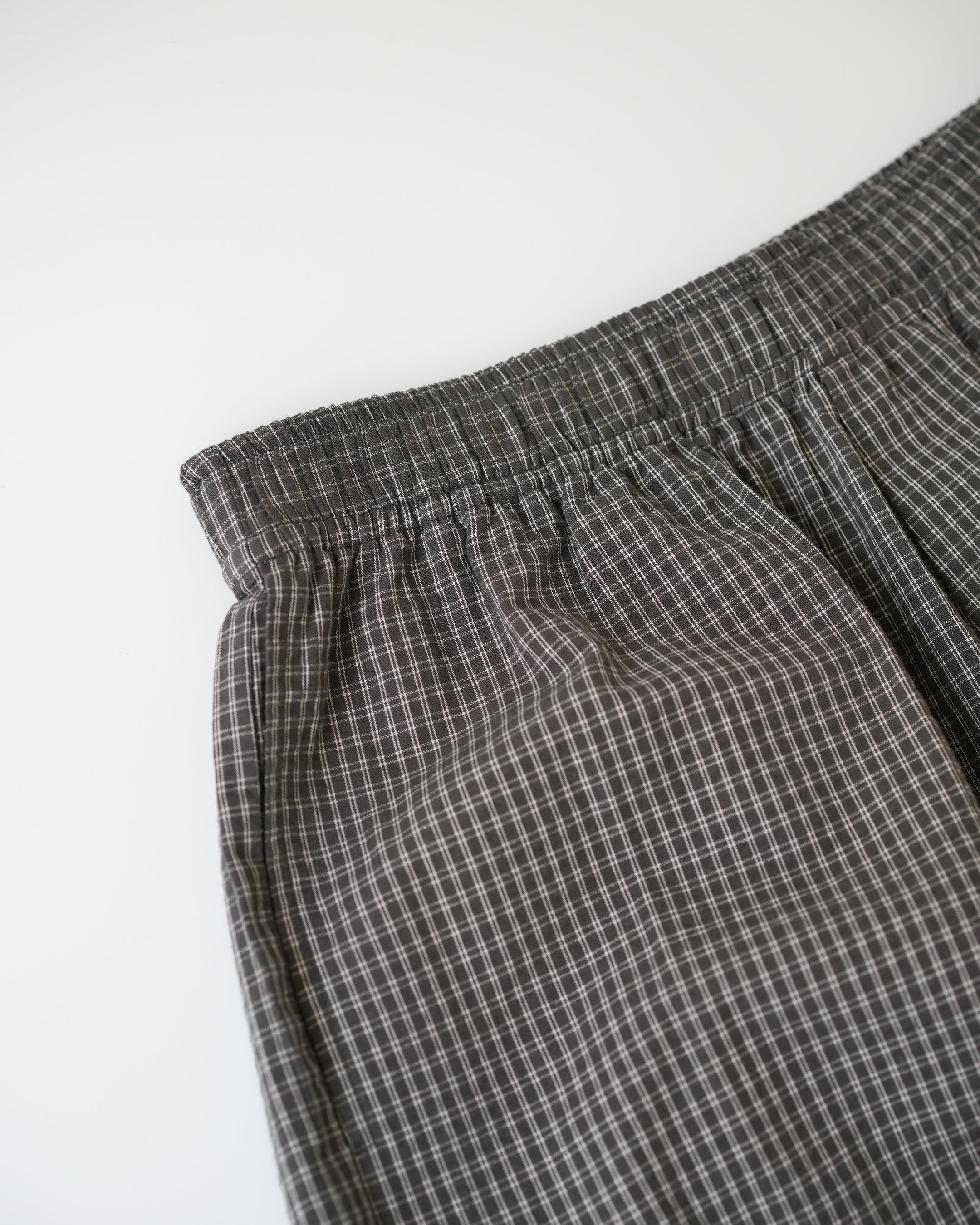 チェックハーフパンツ B5074