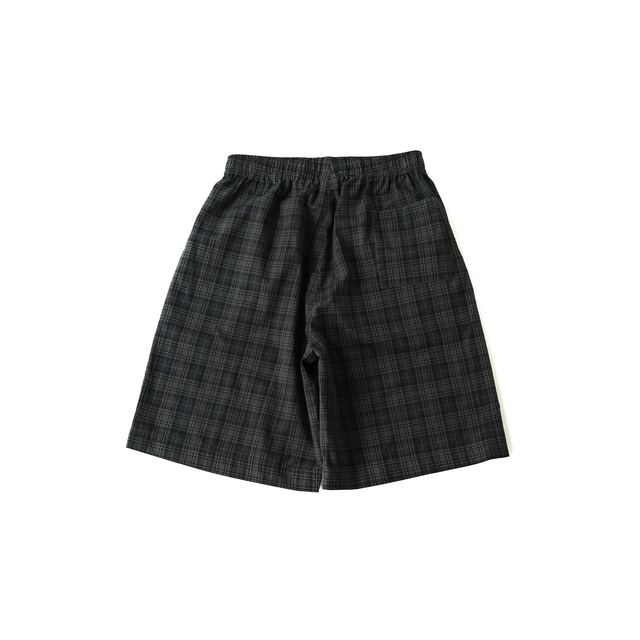 チェックハーフパンツ B5073