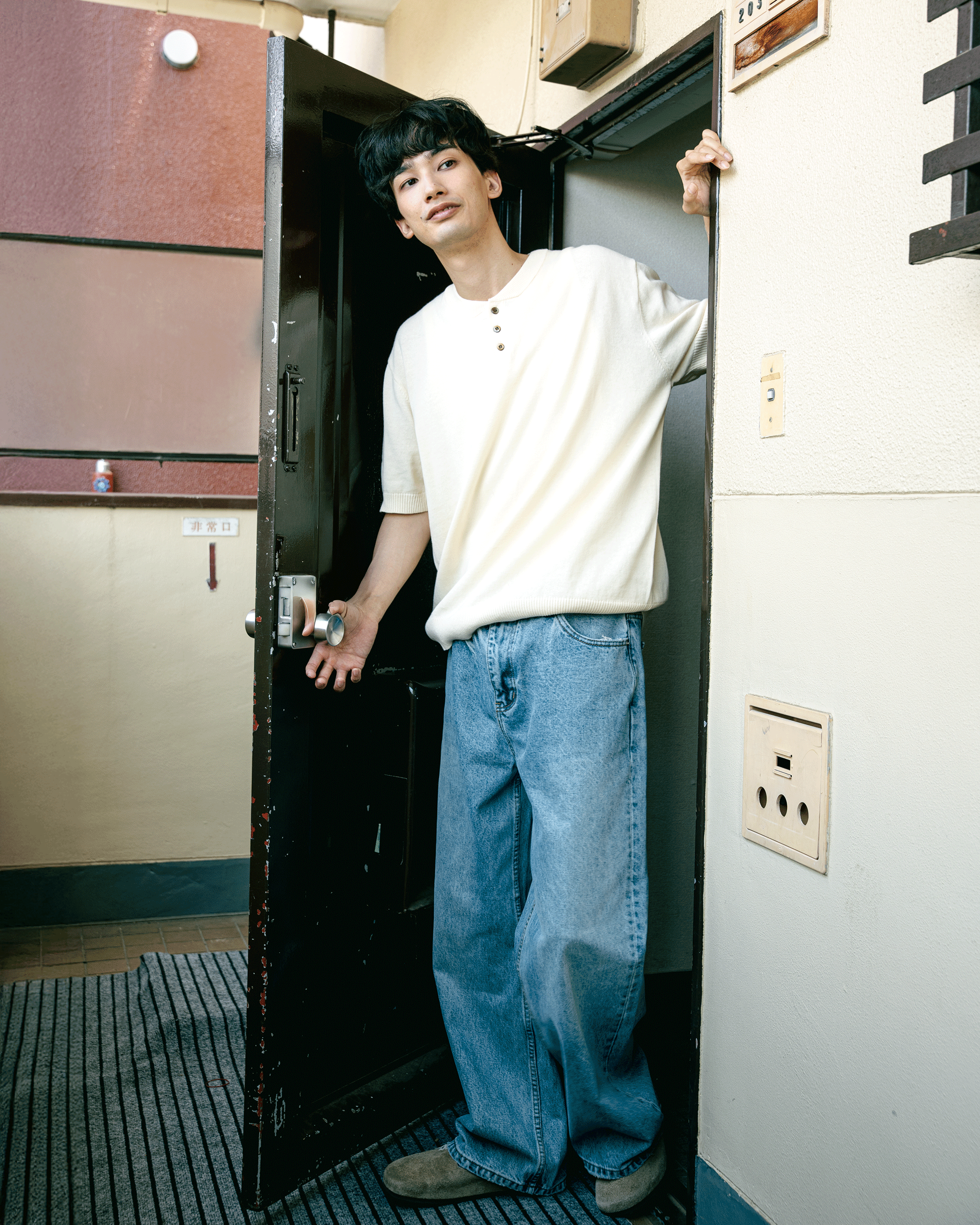 着用モデル180cm Lサイズ着用