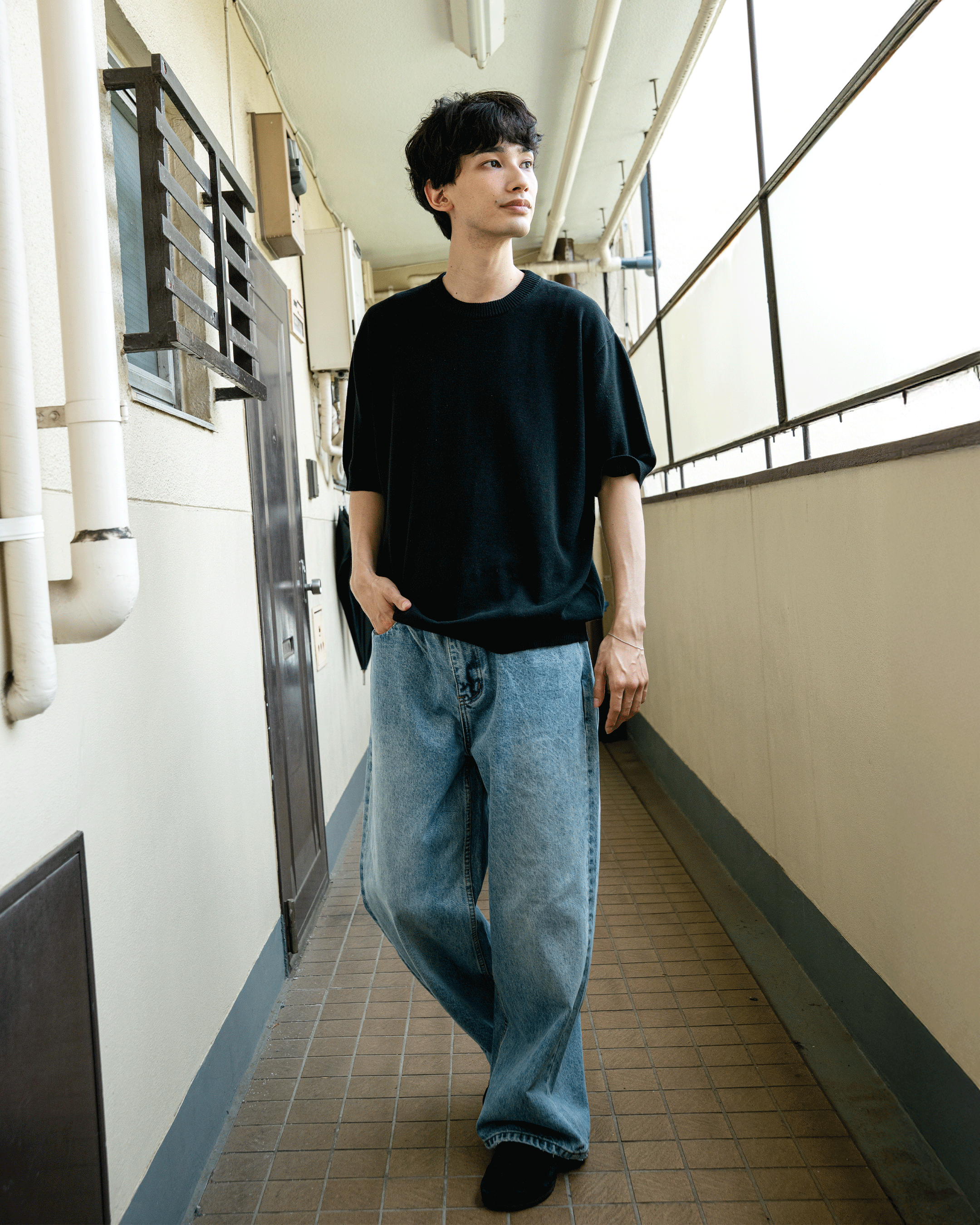 着用モデル180cm XLサイズ着用