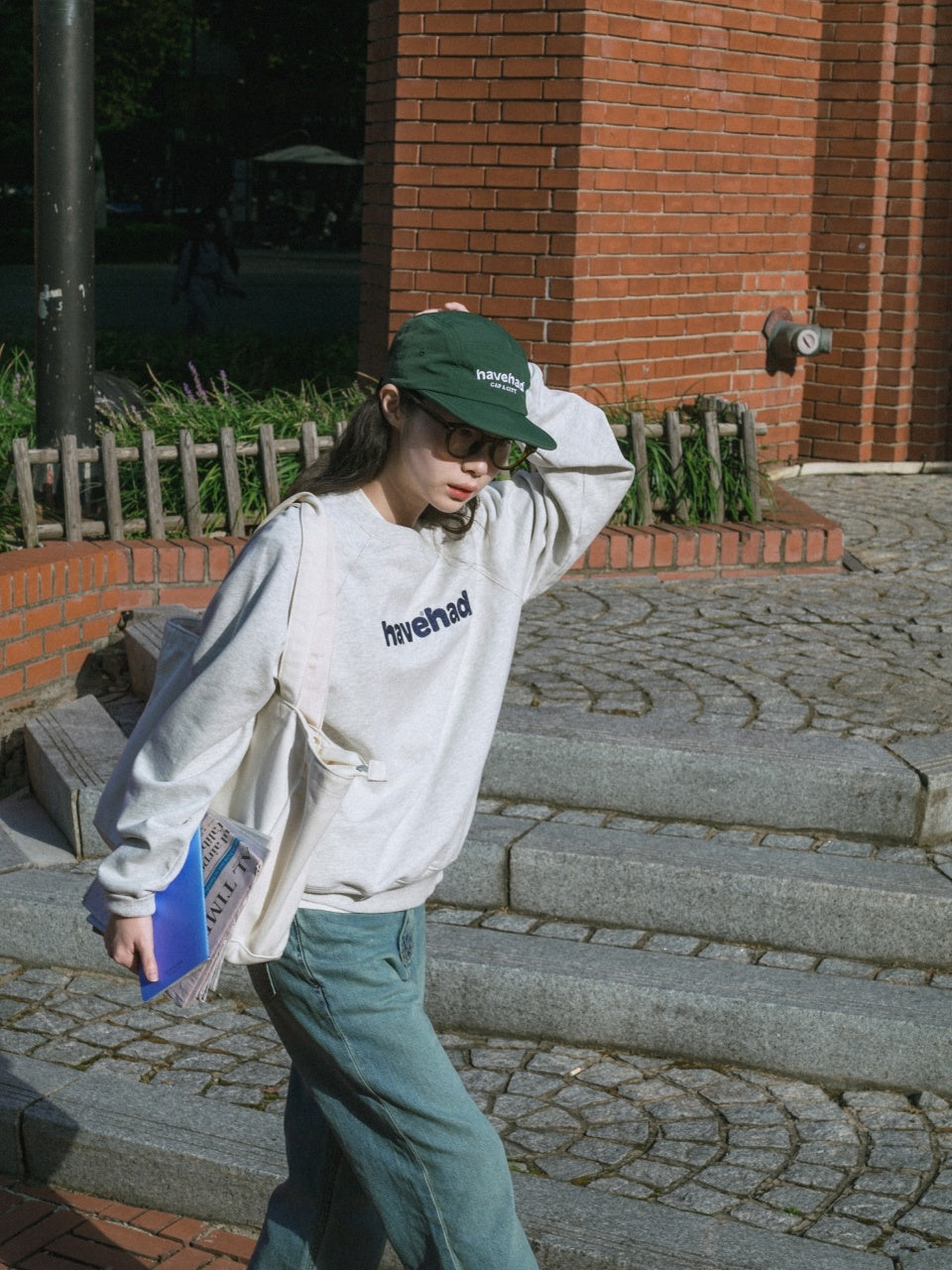 サイドポケットスウェットシャツ B4278