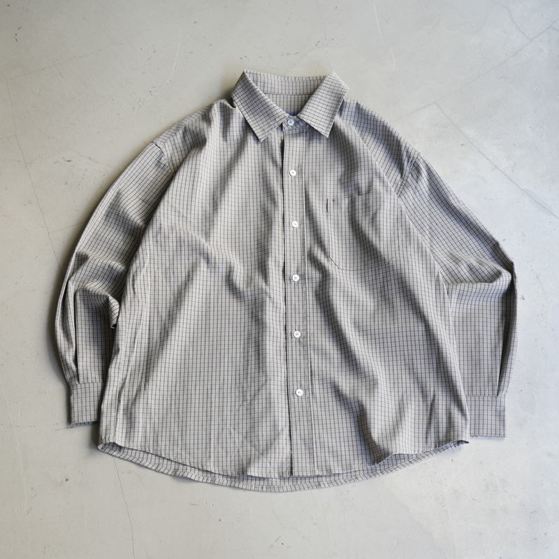 [Delivery within 1 week] Relaxed fit check shirt B5061