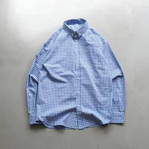 [Delivery within 1 week] Cotton check shirt B4997