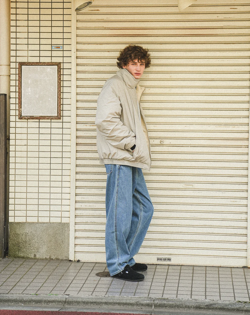 Bonbon EviStub リバーシブルフリースジャケット M エビスタブ Bonbon EviStub リバーシブルフリースジャケット M エビスタブ