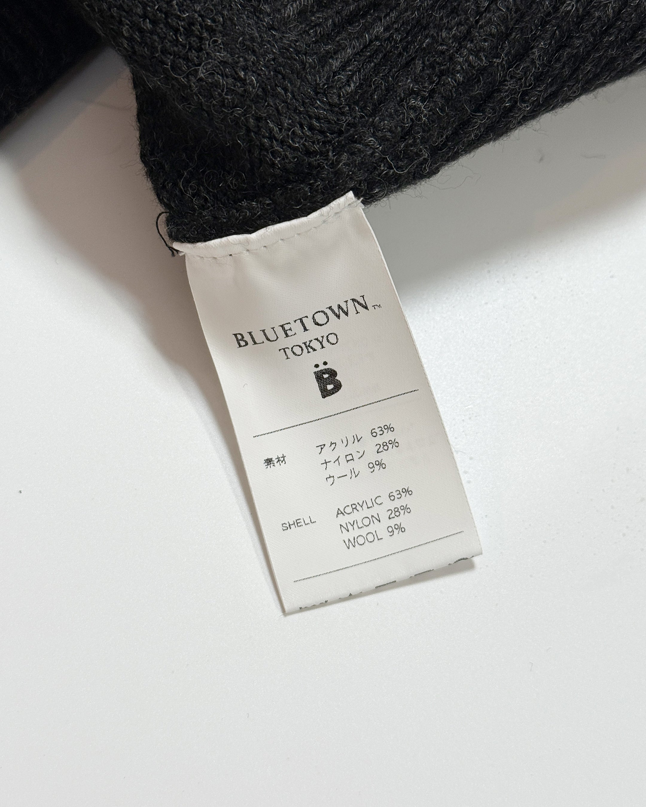 ハーフジップセーター B5185