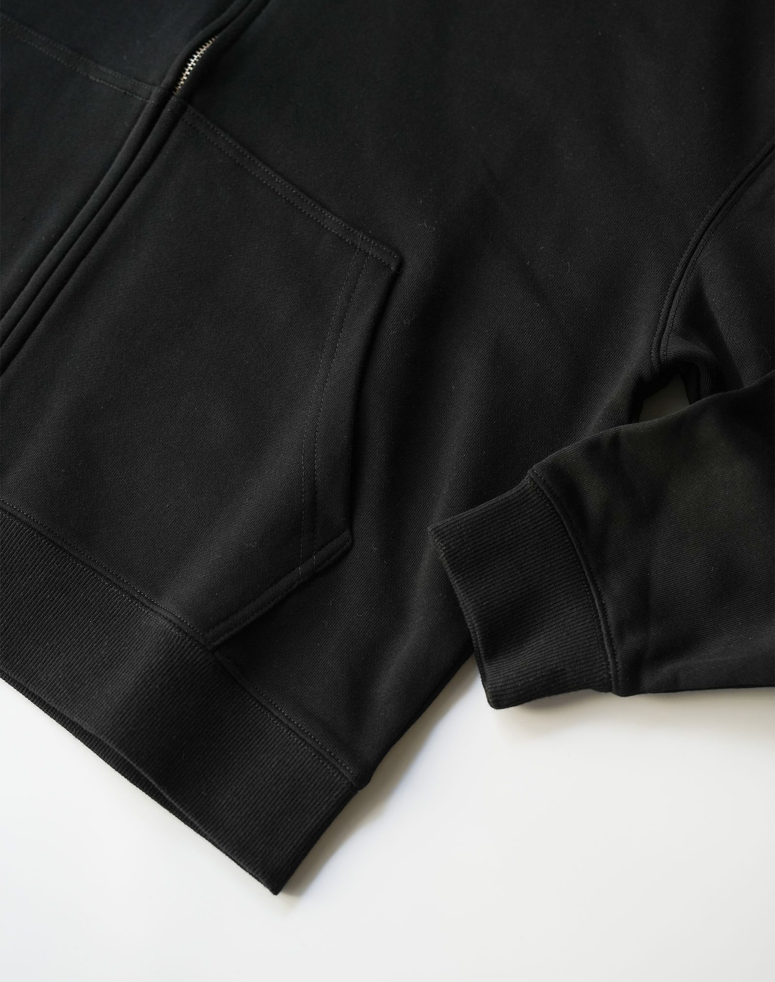 [Delivery within 1 week] Double zip sweat parka B5058