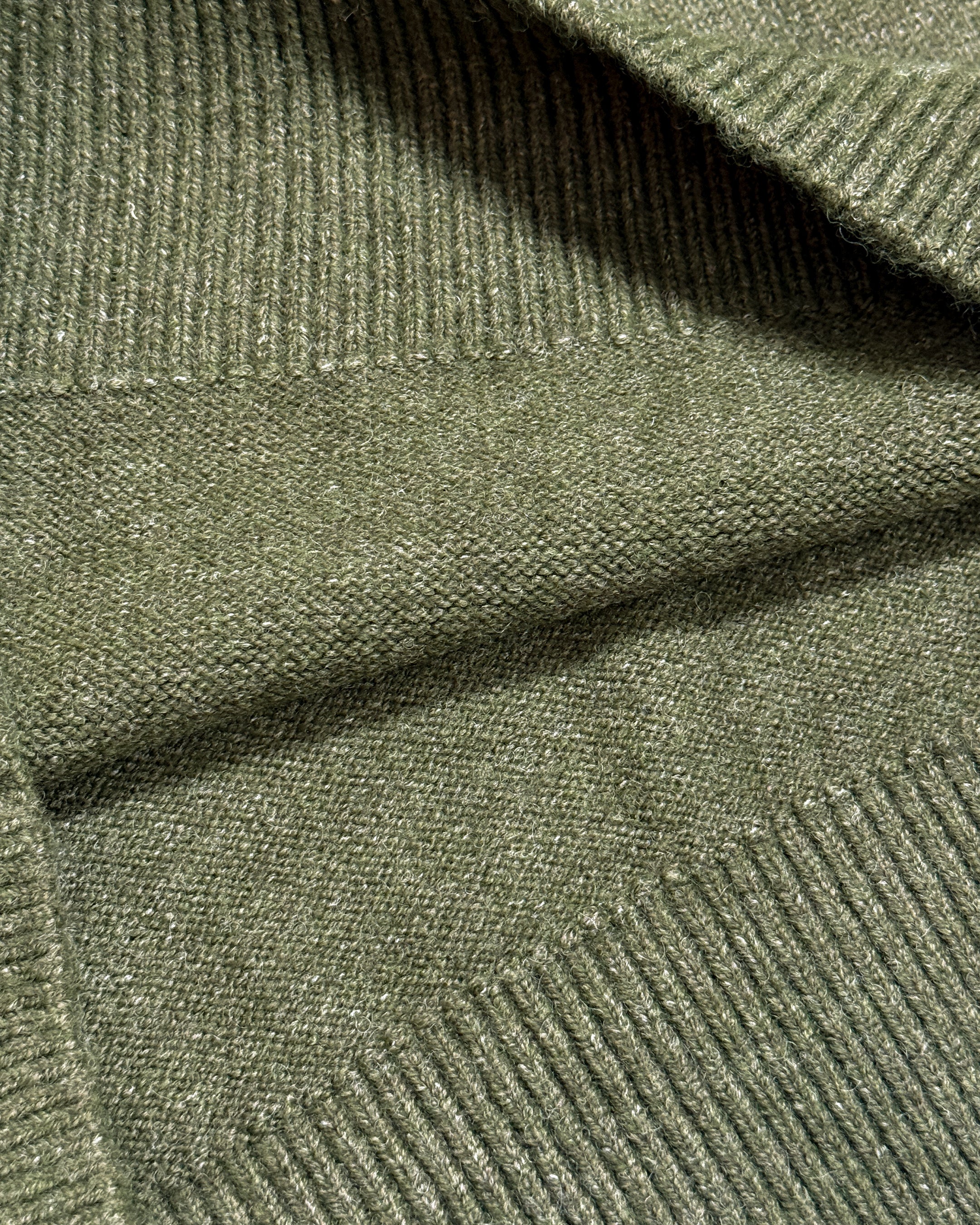 ハーフジップセーター B5185