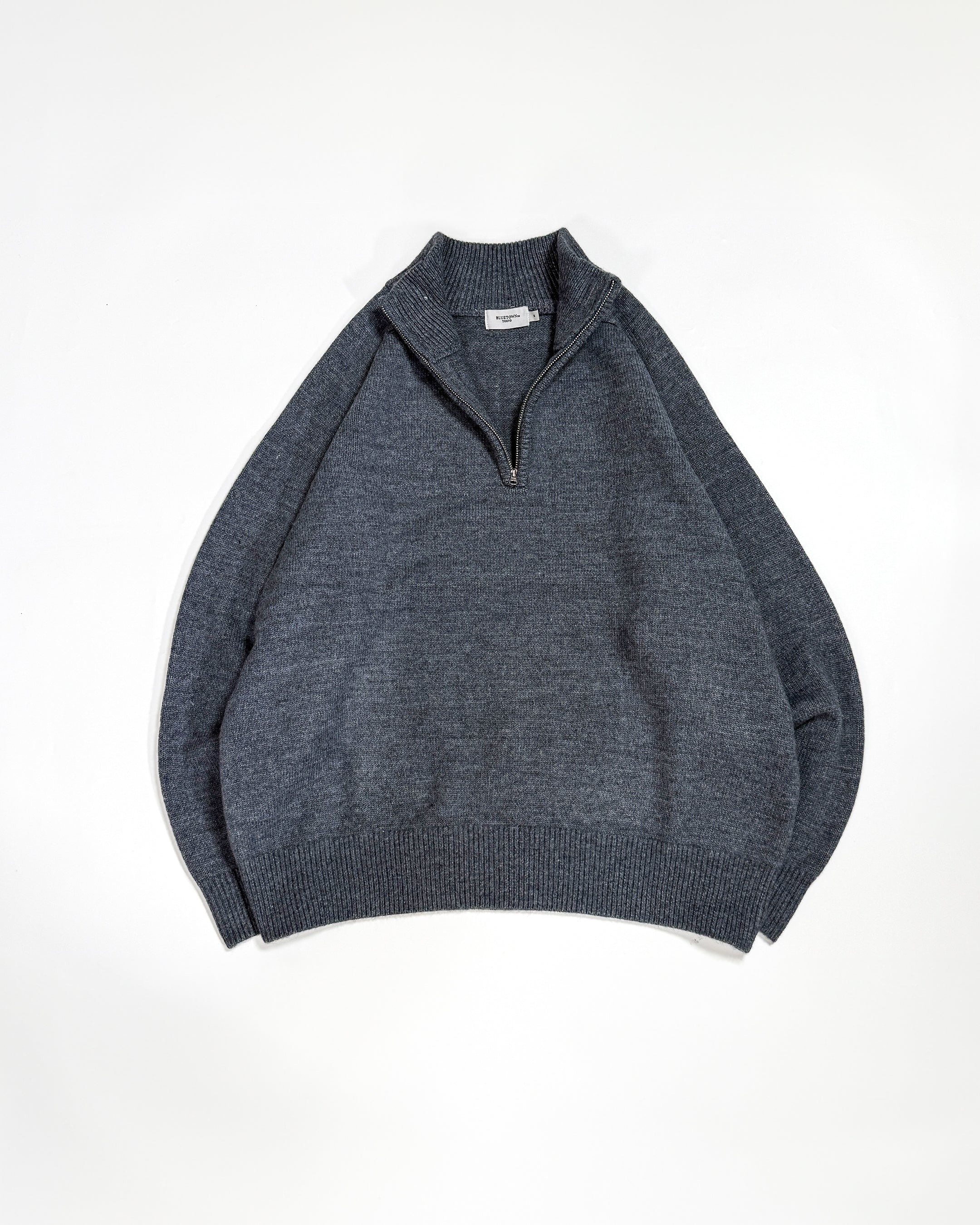 ハーフジップセーター B5185