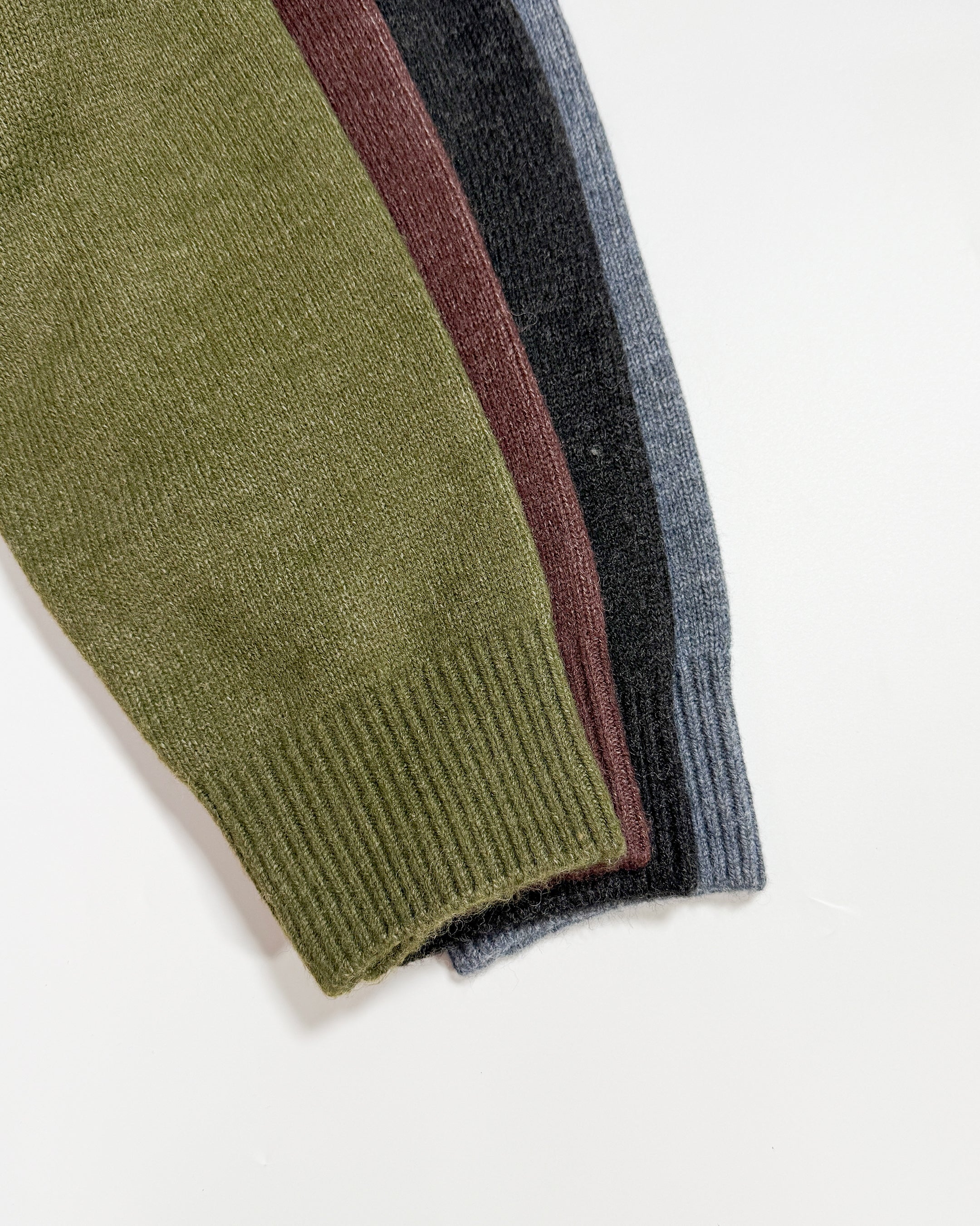 ハーフジップセーター B5185