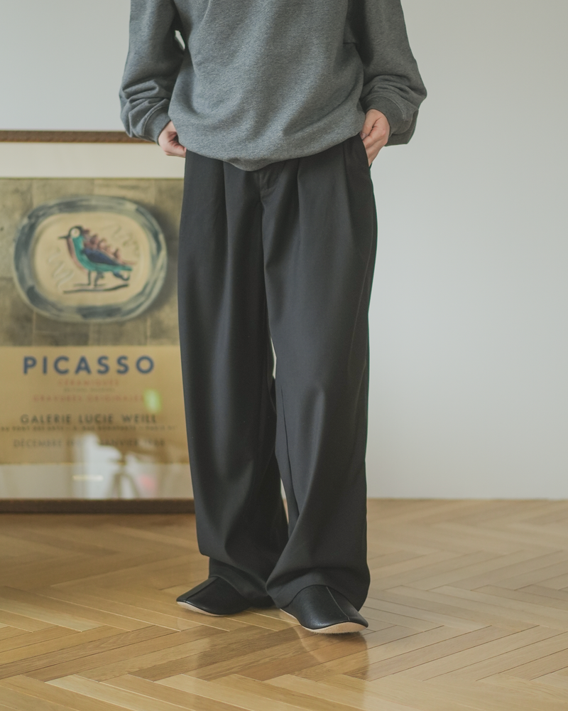 [Partial pre-order sale] Straight slacks B5046 