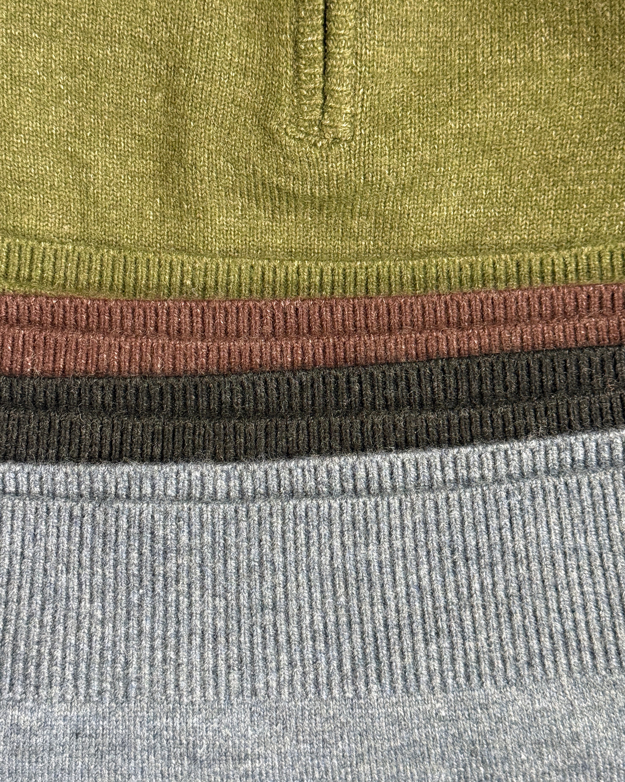 ハーフジップセーター B5185