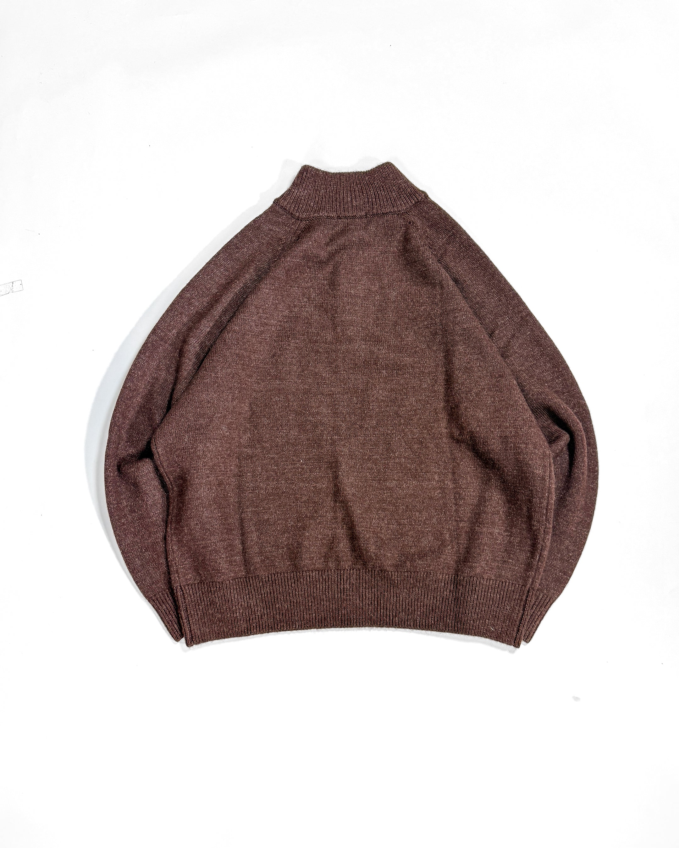 ハーフジップセーター B5185