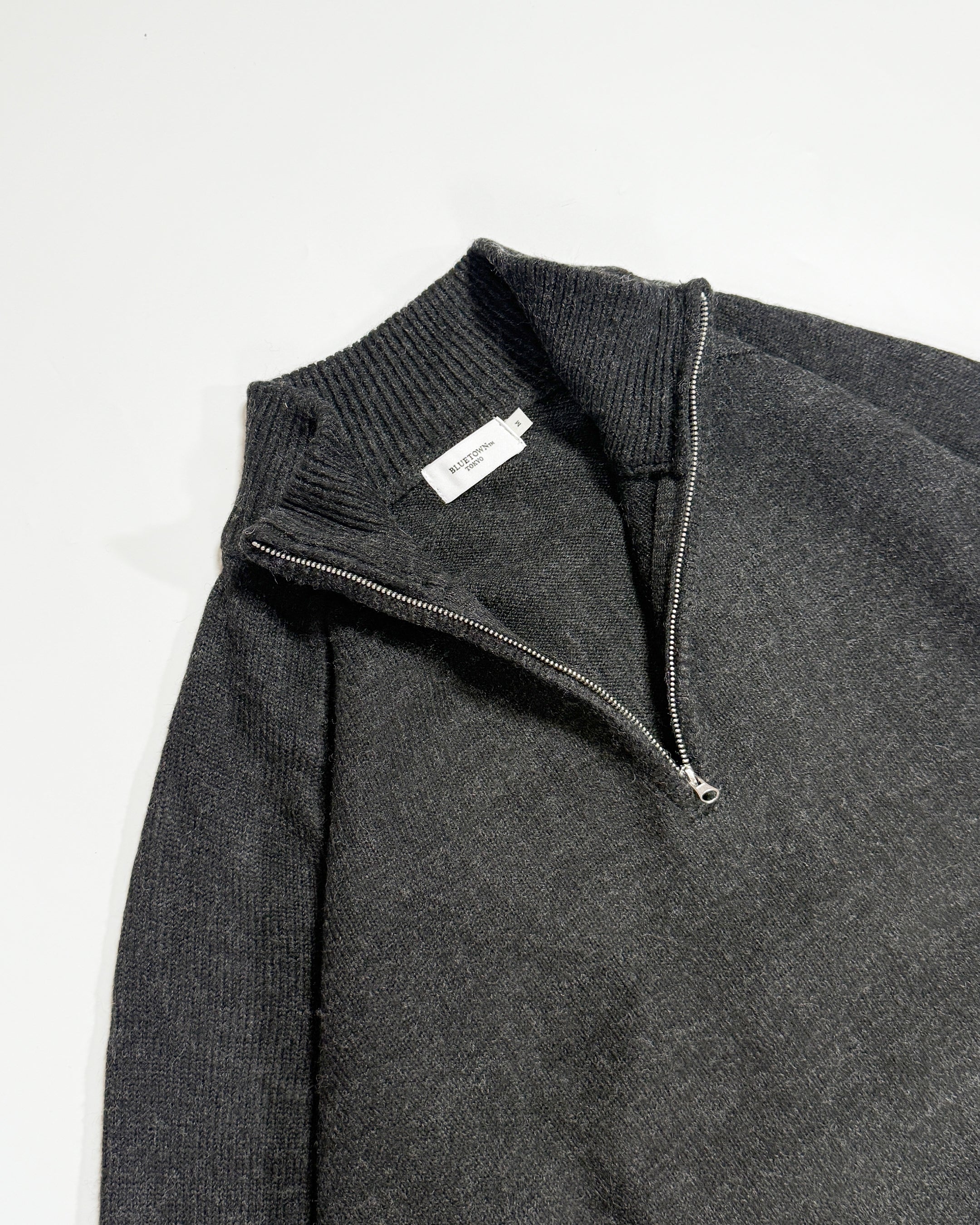 ハーフジップセーター B5185