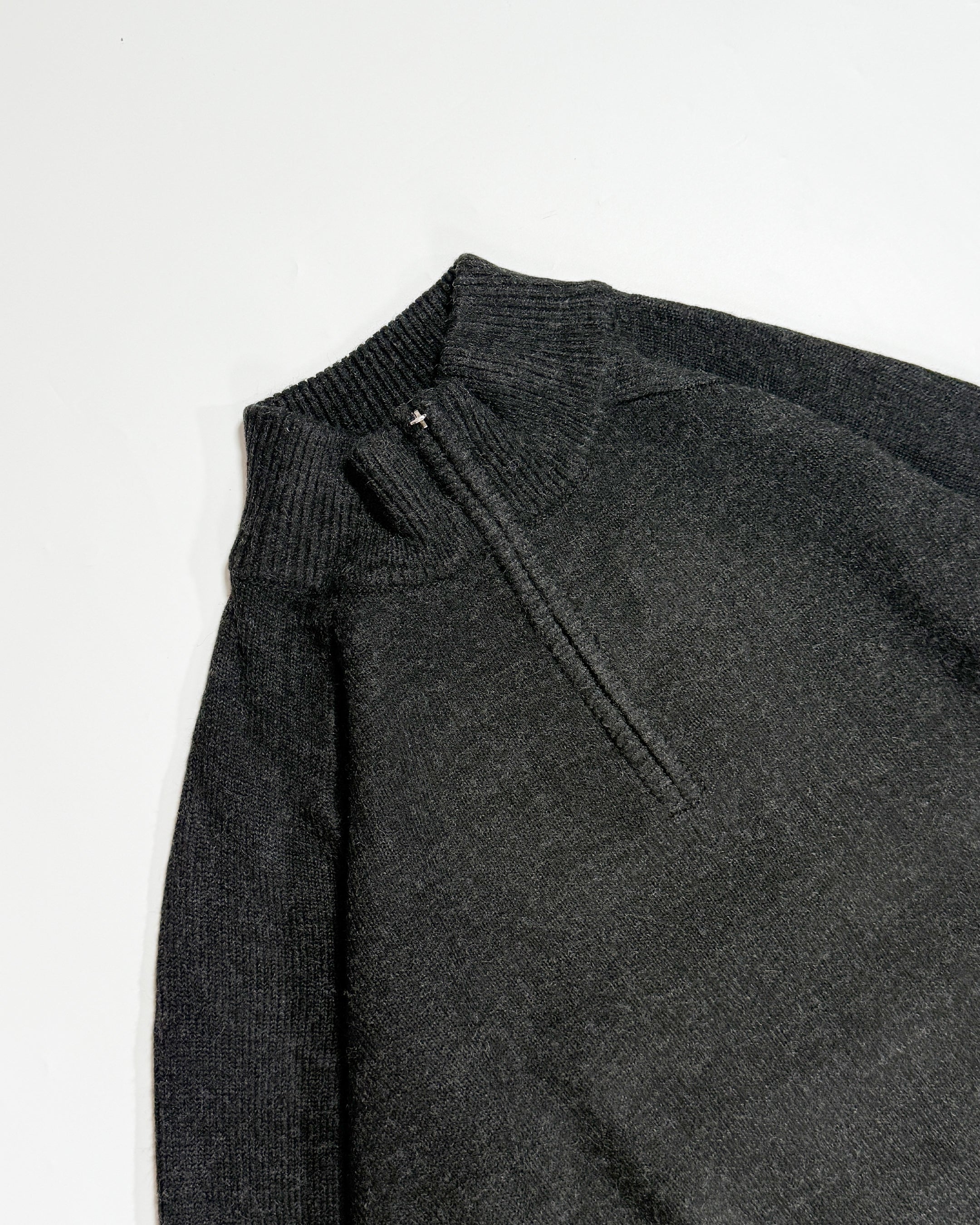 ハーフジップセーター B5185