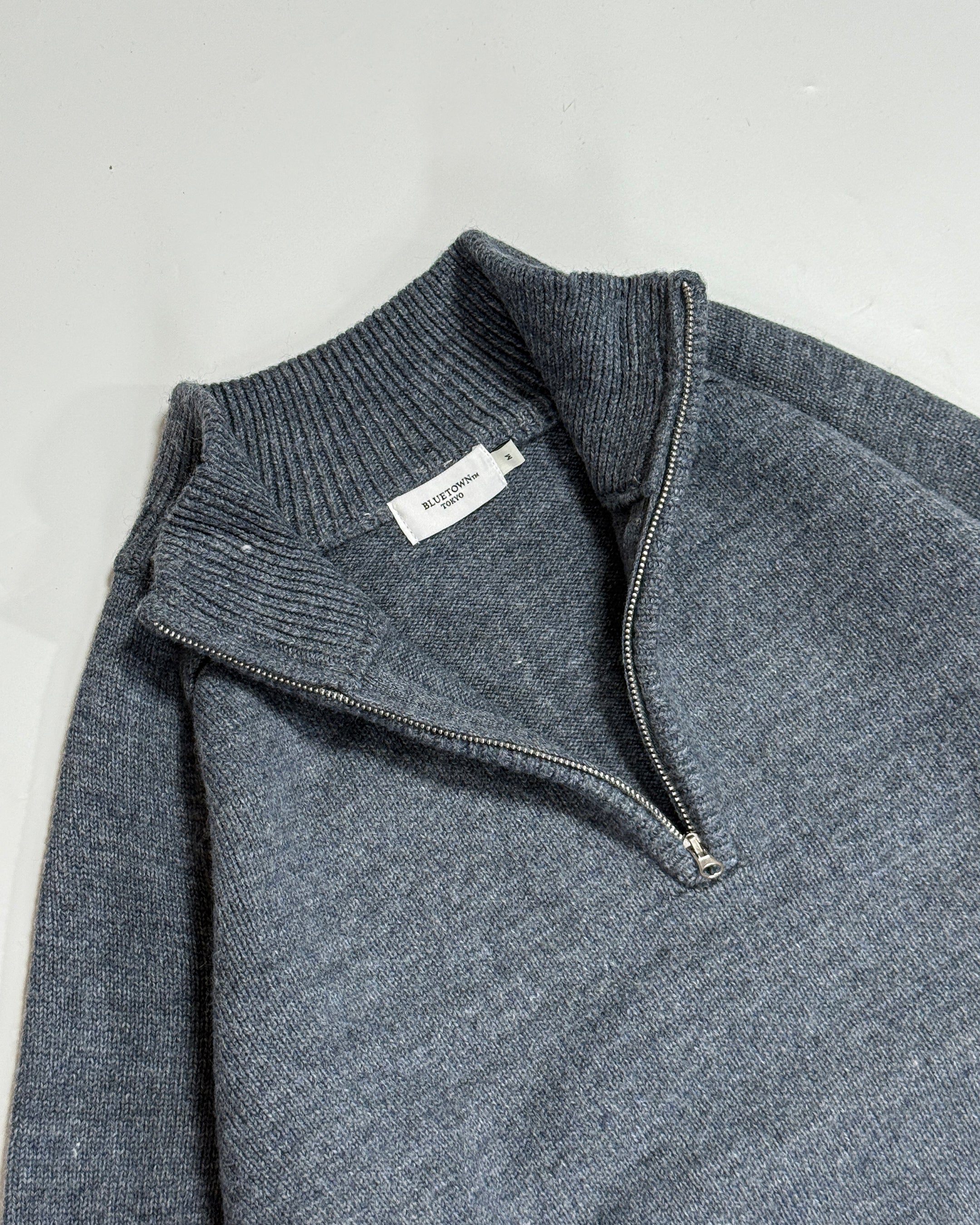 ハーフジップセーター B5185