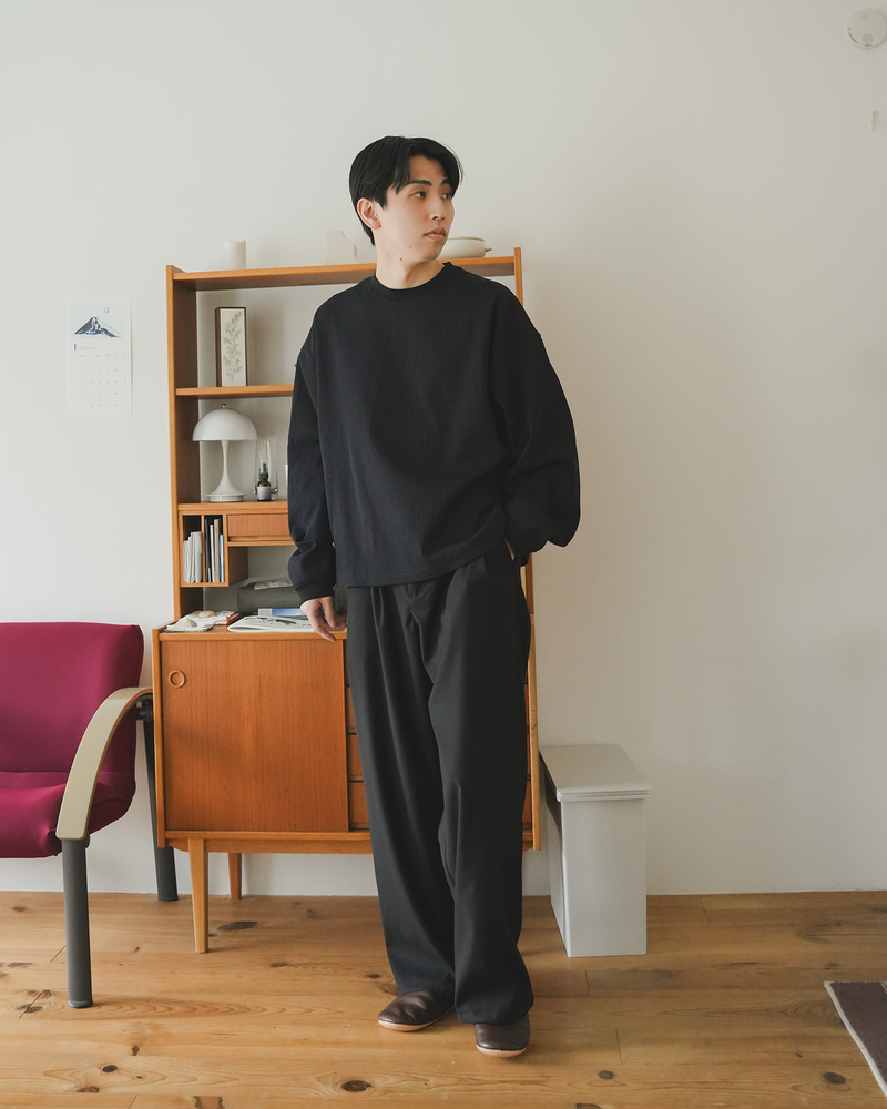 [Partial pre-order sale] Straight slacks B5046 