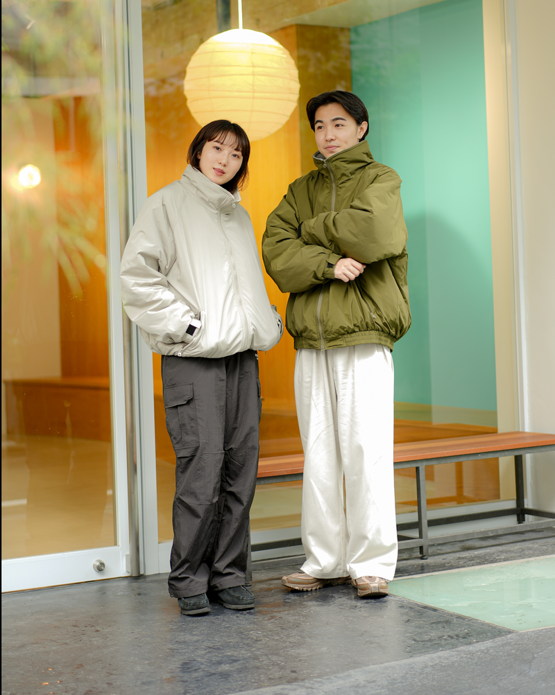 bonbon store ルーズフィットフリースジャケット bonbon store ルーズフィットフリースジャケット
