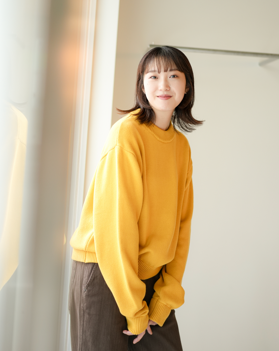 新品未使用品【Oversized C/N Knit】 SHORT KNIT B4990 シティガール シティボーイ カジュアル 大人