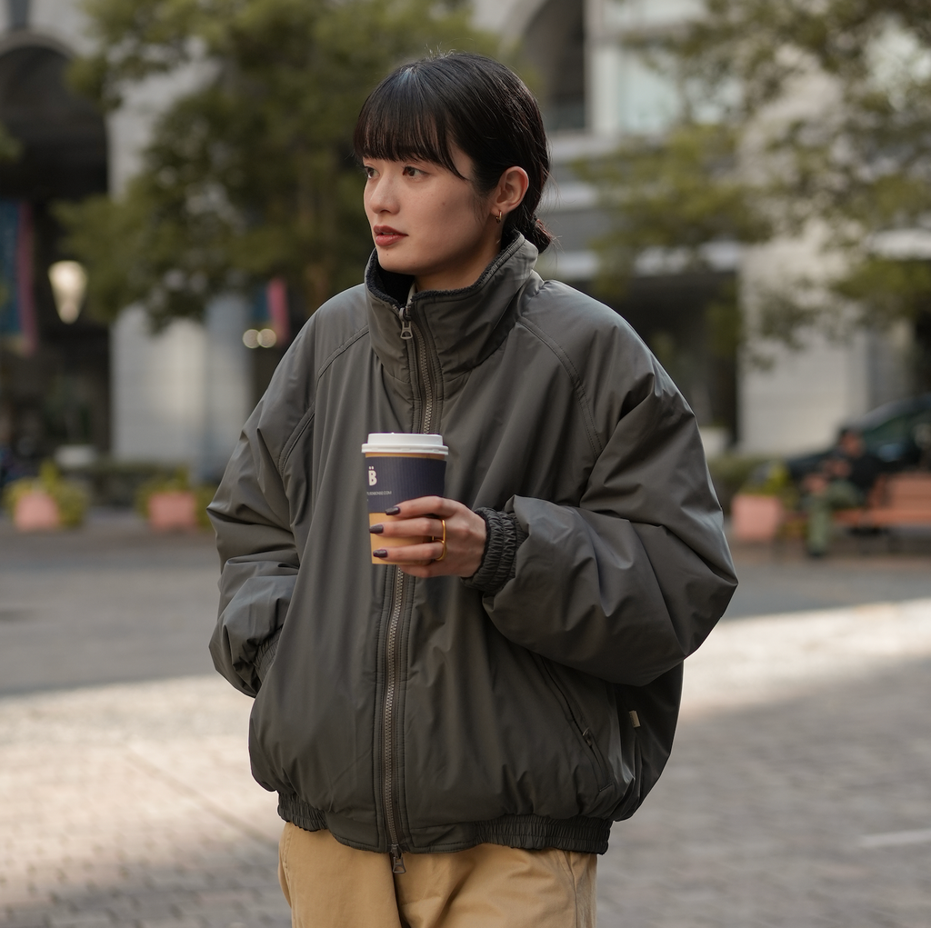 リバーシブルフリースジャケット(BonBon) リバーシブルフリースジャケット(BonBon)