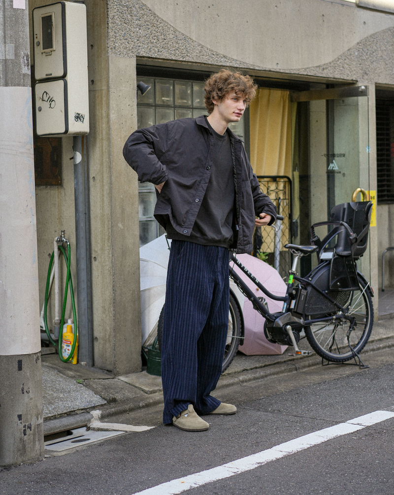 【10日以内にお届け】 Corduroy Striped Pants B5035