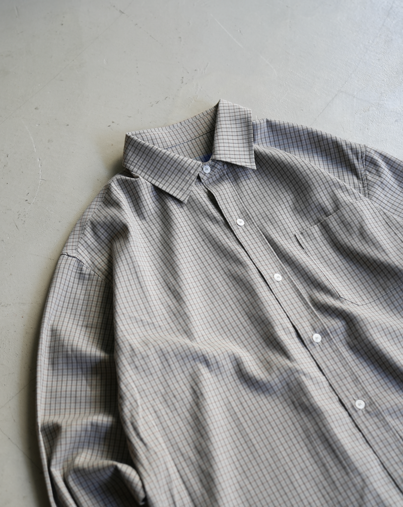 [Delivery within 1 week] Relaxed fit check shirt B5061