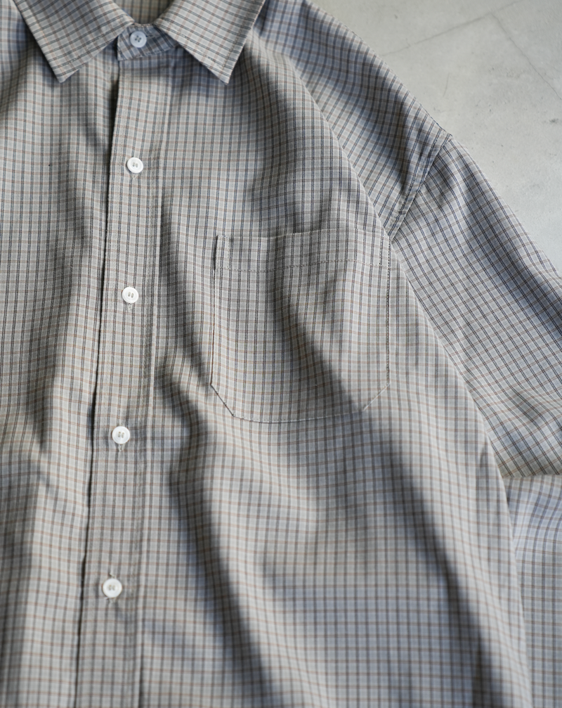 [Delivery within 1 week] Relaxed fit check shirt B5061