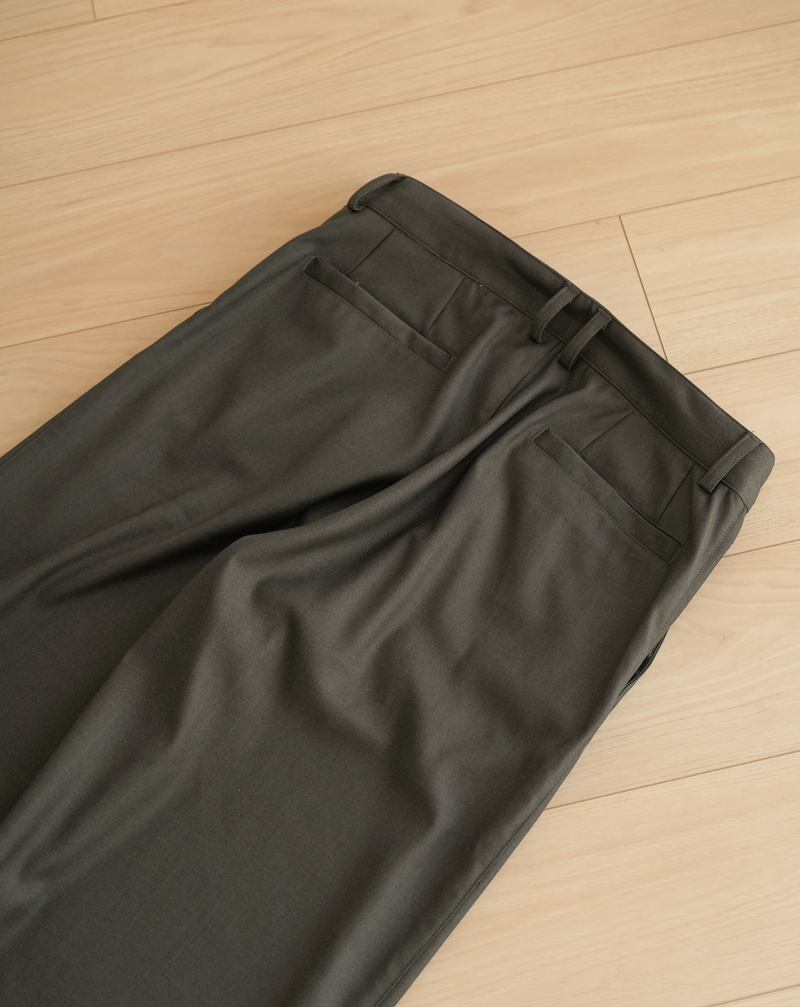 [Partial pre-order sale] Straight slacks B5046 