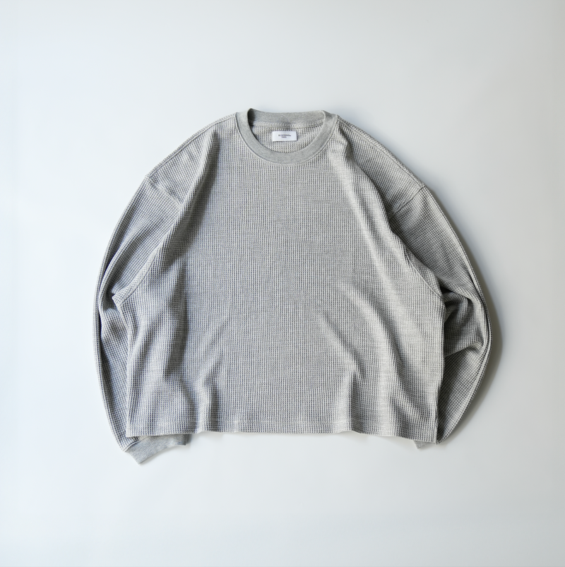 [Delivery within 1 week] Relaxed fit thermal long sleeve T B5048