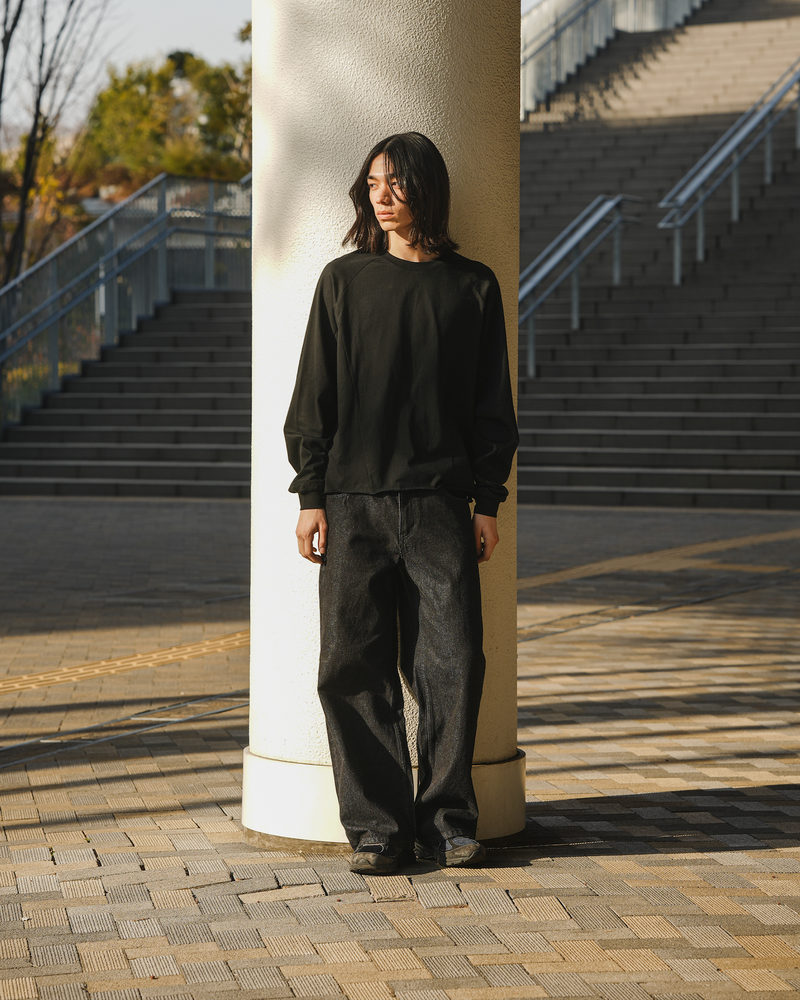 BONBON・EVISTUB】 リラックスフィットストレートデニム B1542 BONBON・EVISTUB】 リラックスフィットストレートデニム B1542