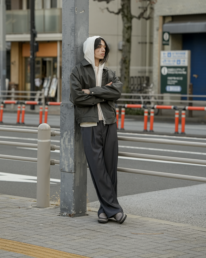 [Partial pre-order sale] Straight slacks B5046 