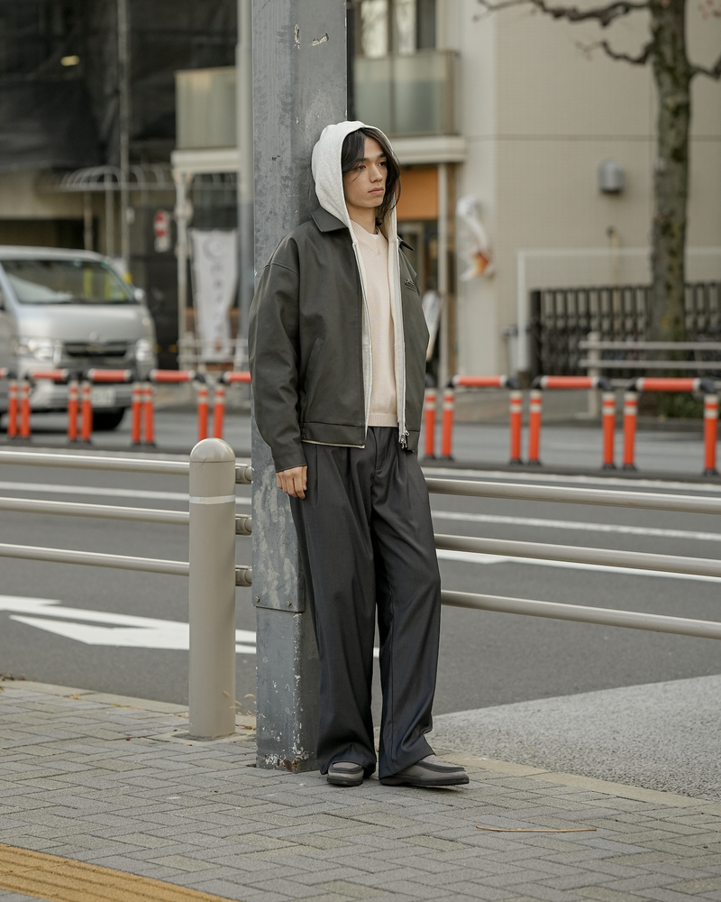 [Partial pre-order sale] Straight slacks B5046 