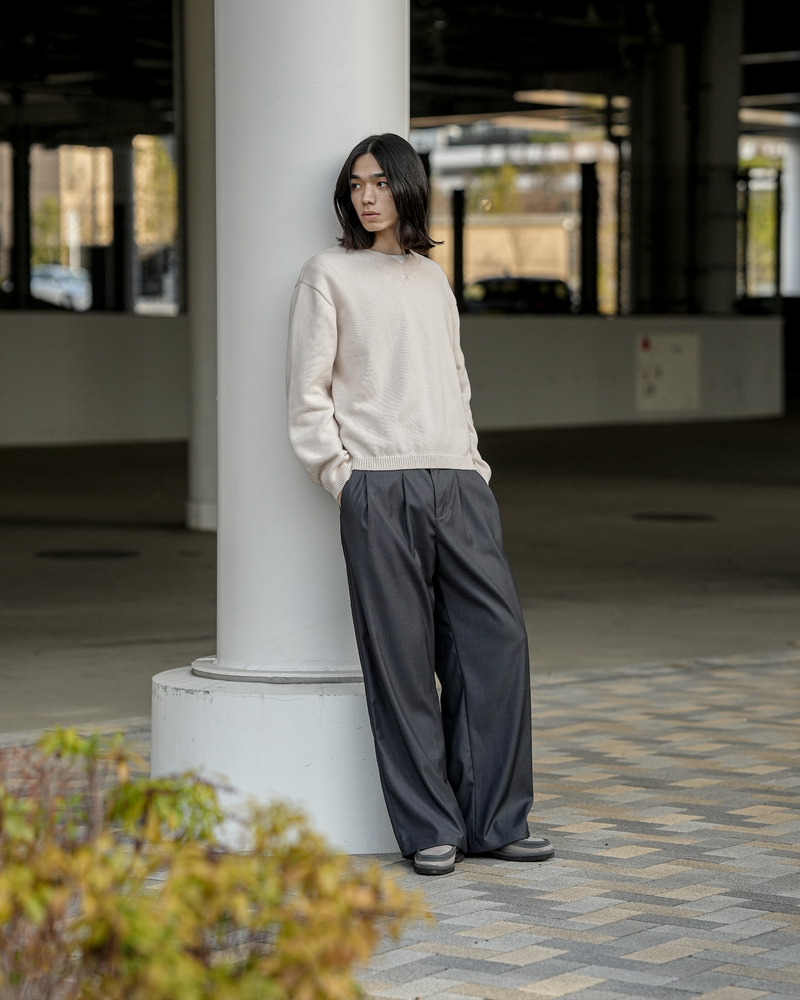 [Partial pre-order sale] Straight slacks B5046 