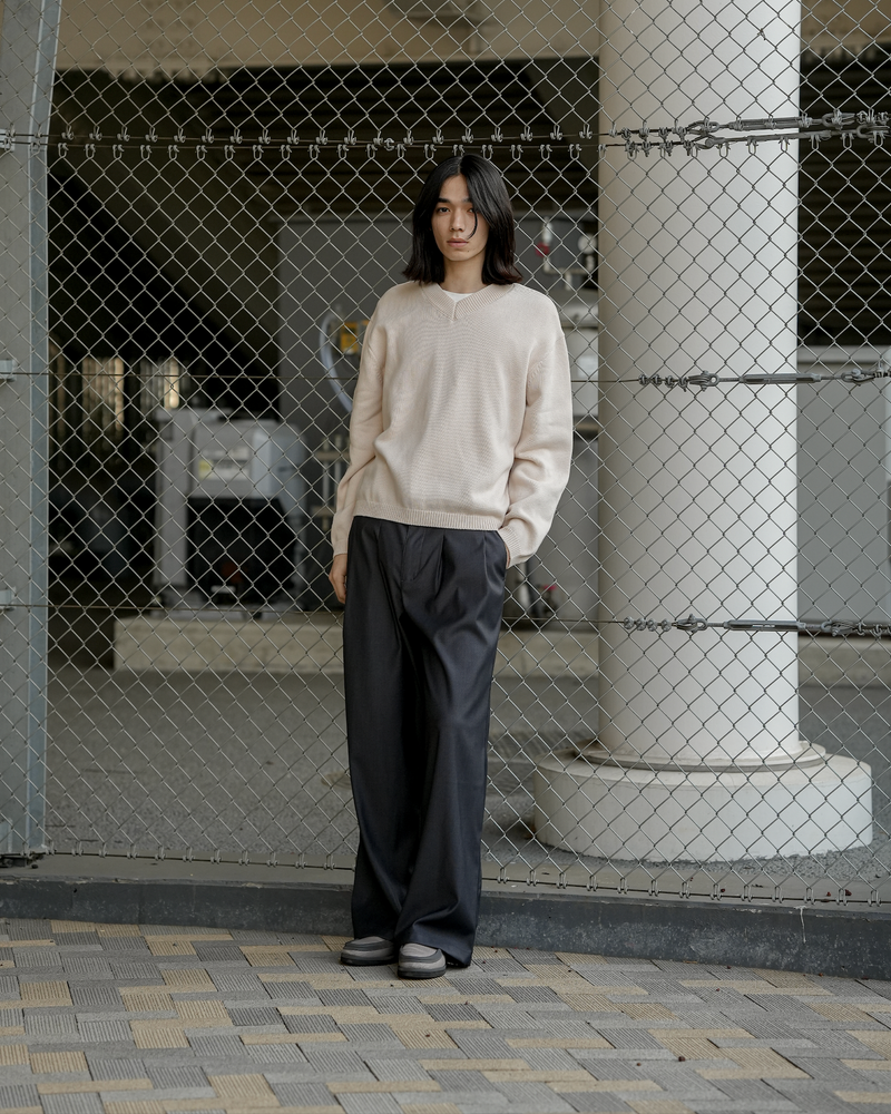 [Partial pre-order sale] Straight slacks B5046 