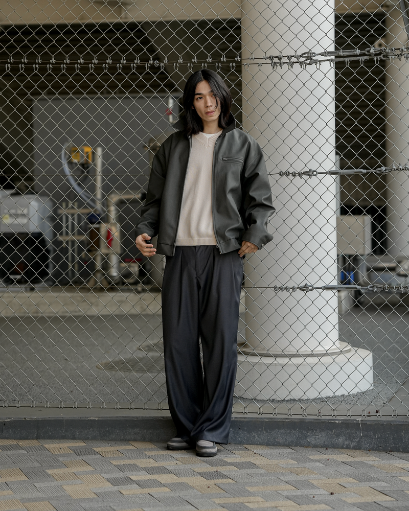 [Partial pre-order sale] Straight slacks B5046 